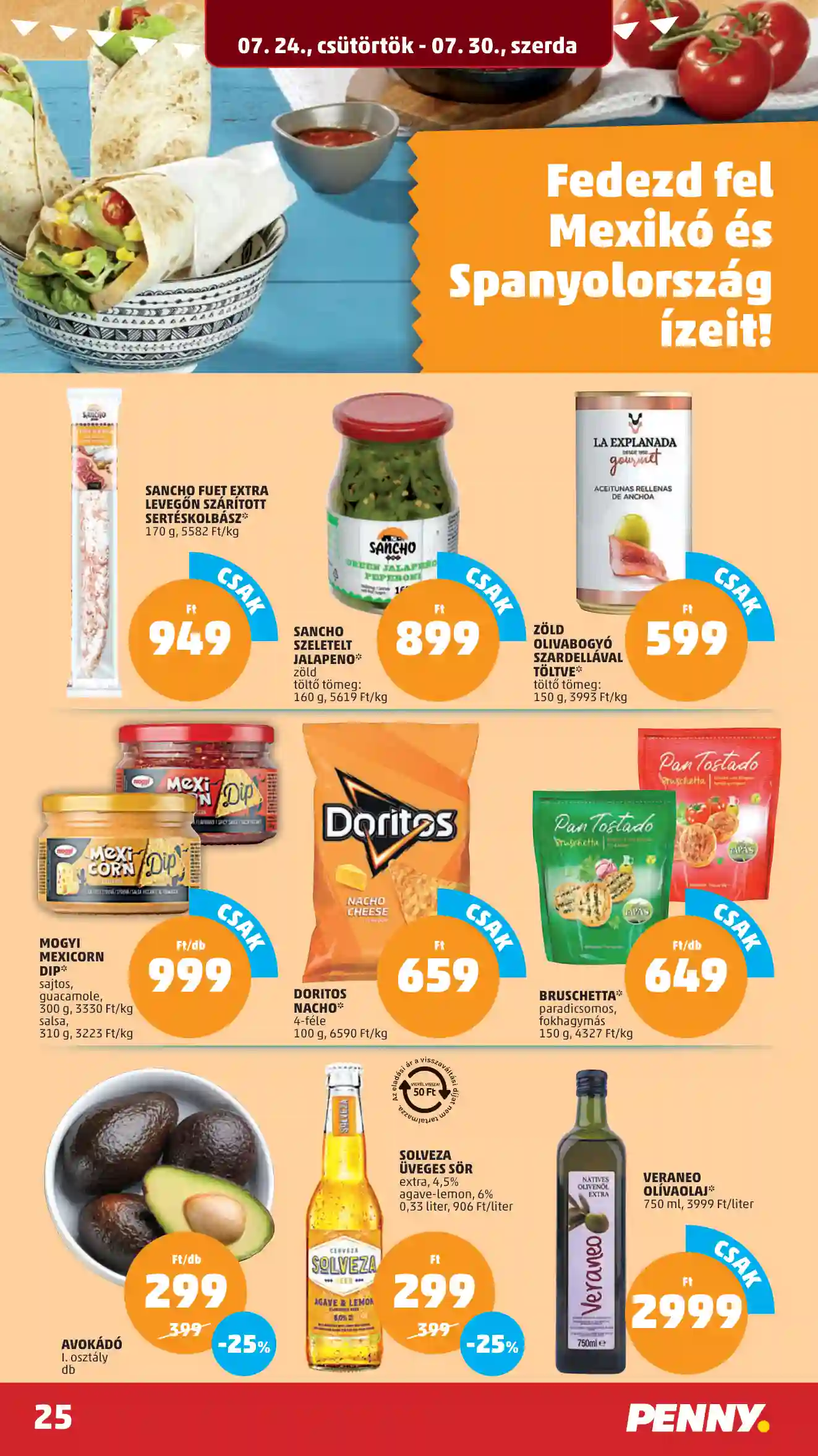 Penny akciós újság 30. hét (22 oldal)
