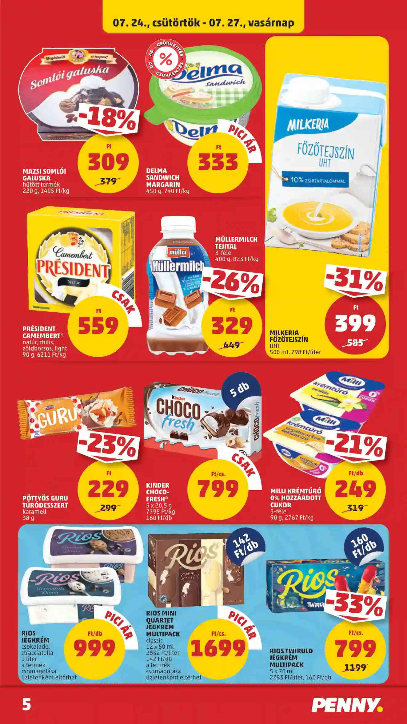 Penny akciós újság 30. hét (34 oldal)