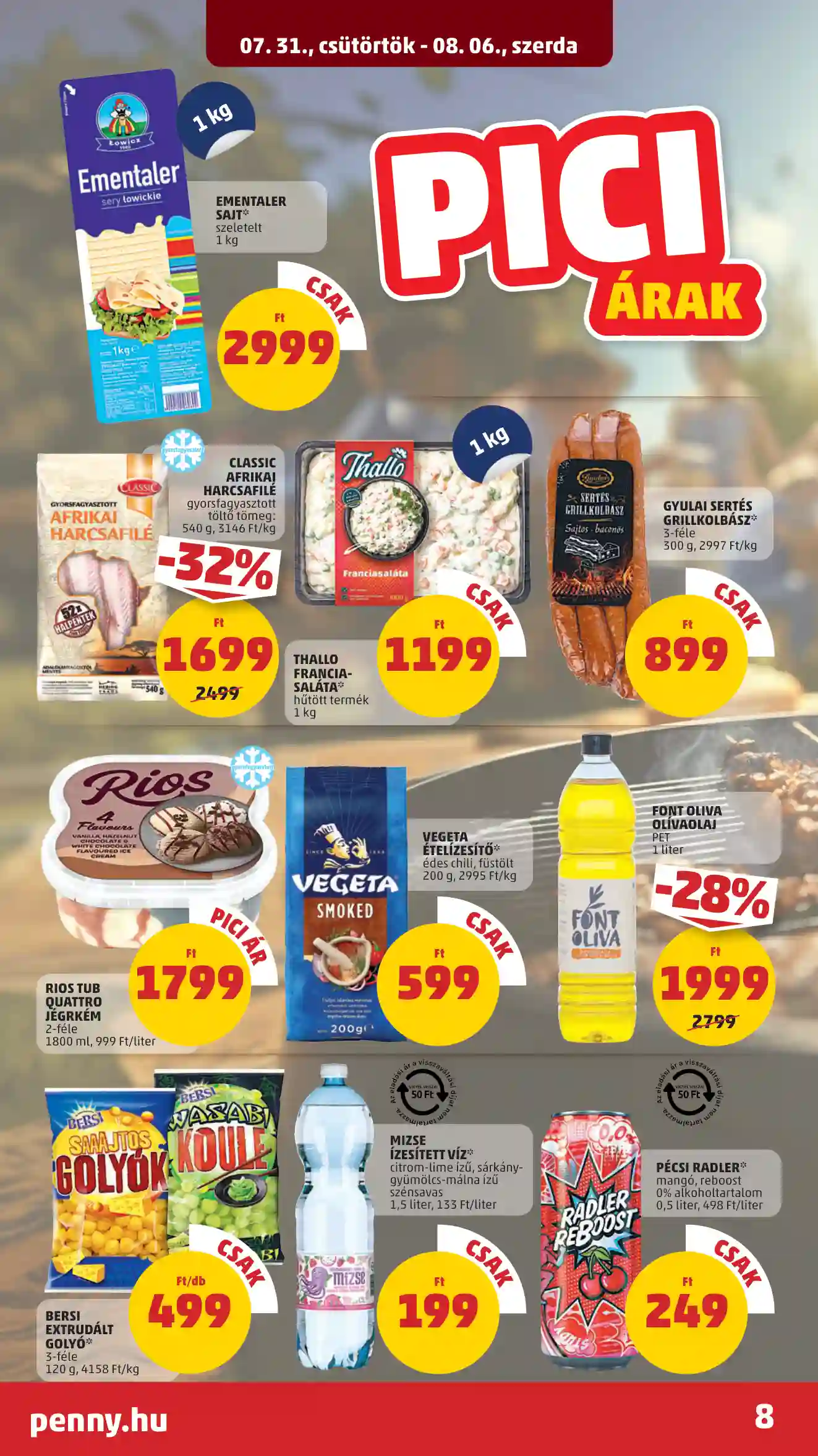 Penny akciós újság 31. hét (4 oldal)