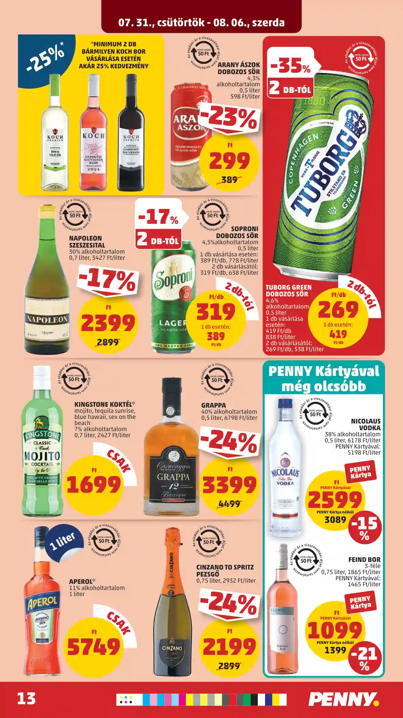 Penny akciós újság 31. hét (9 oldal)