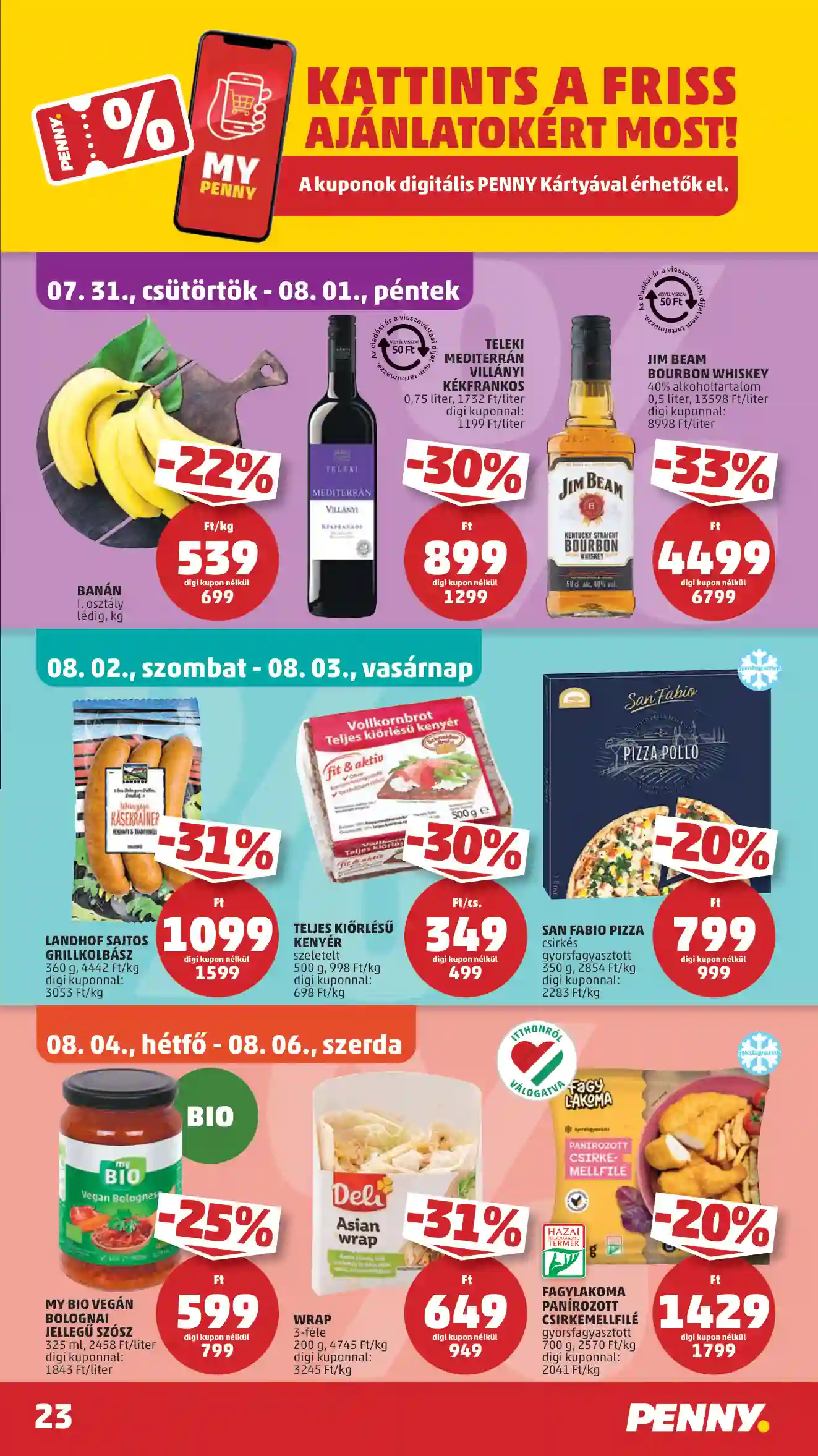 Penny akciós újság 31. hét (20 oldal)