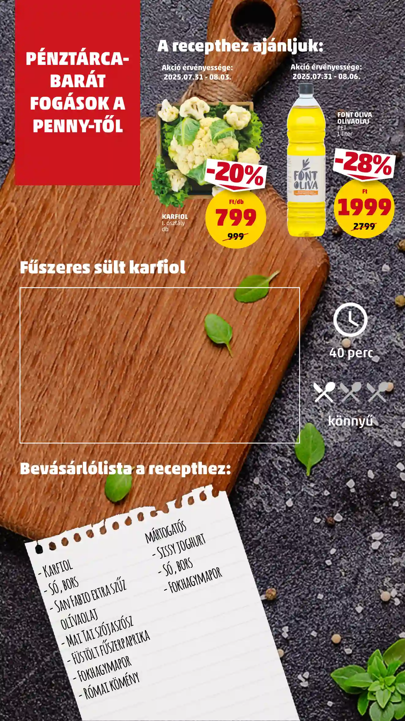 Penny akciós újság 31. hét (41 oldal)