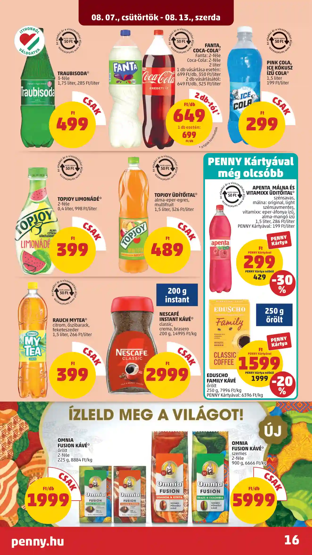 Penny akciós újság 32. hét (12 oldal)