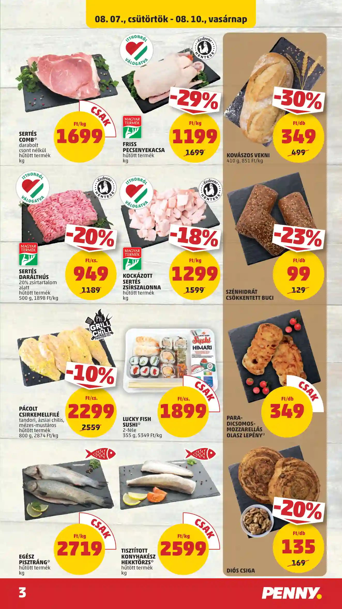 Penny akciós újság 32. hét (13 oldal)