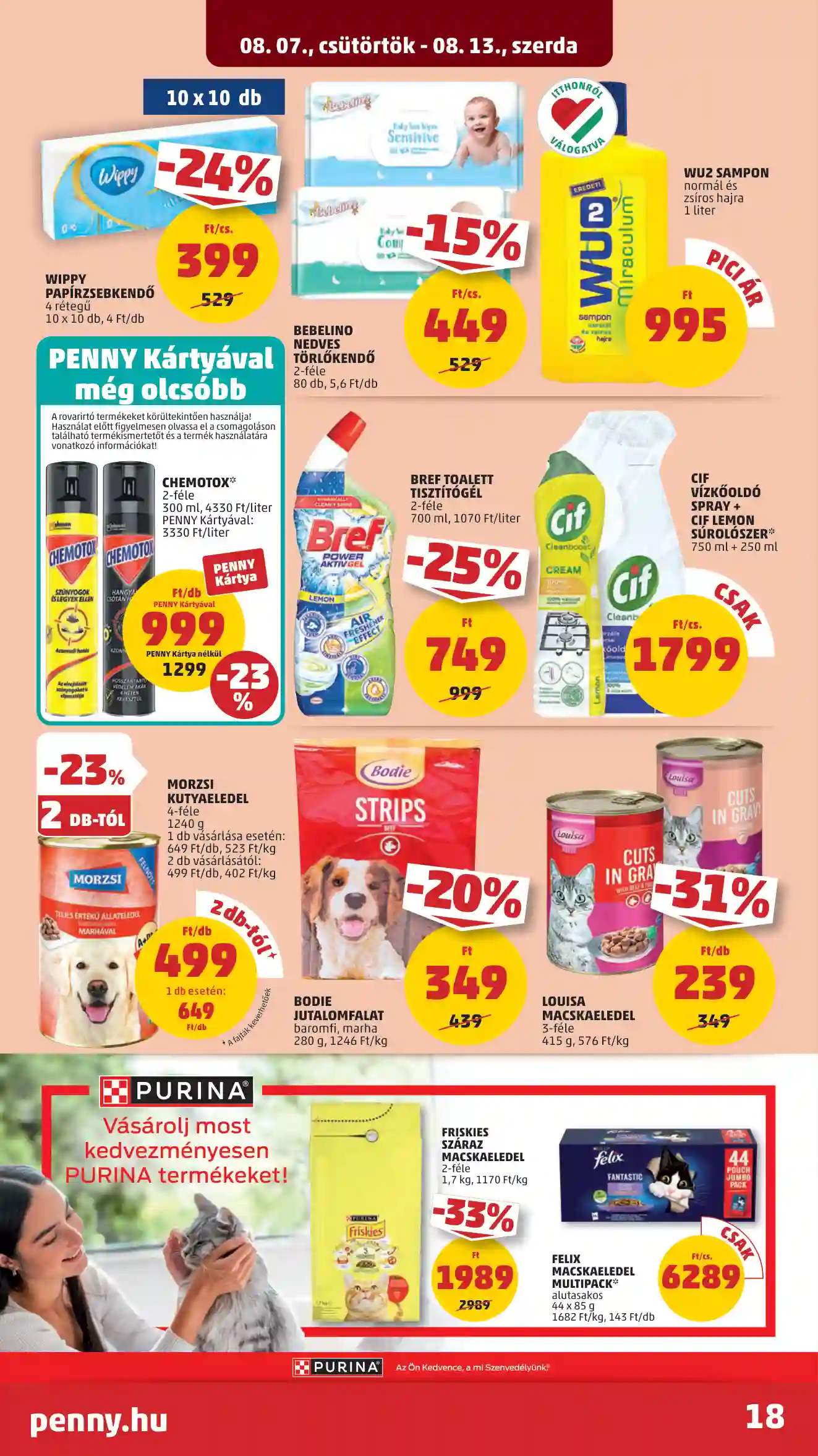Penny akciós újság 32. hét (15 oldal)