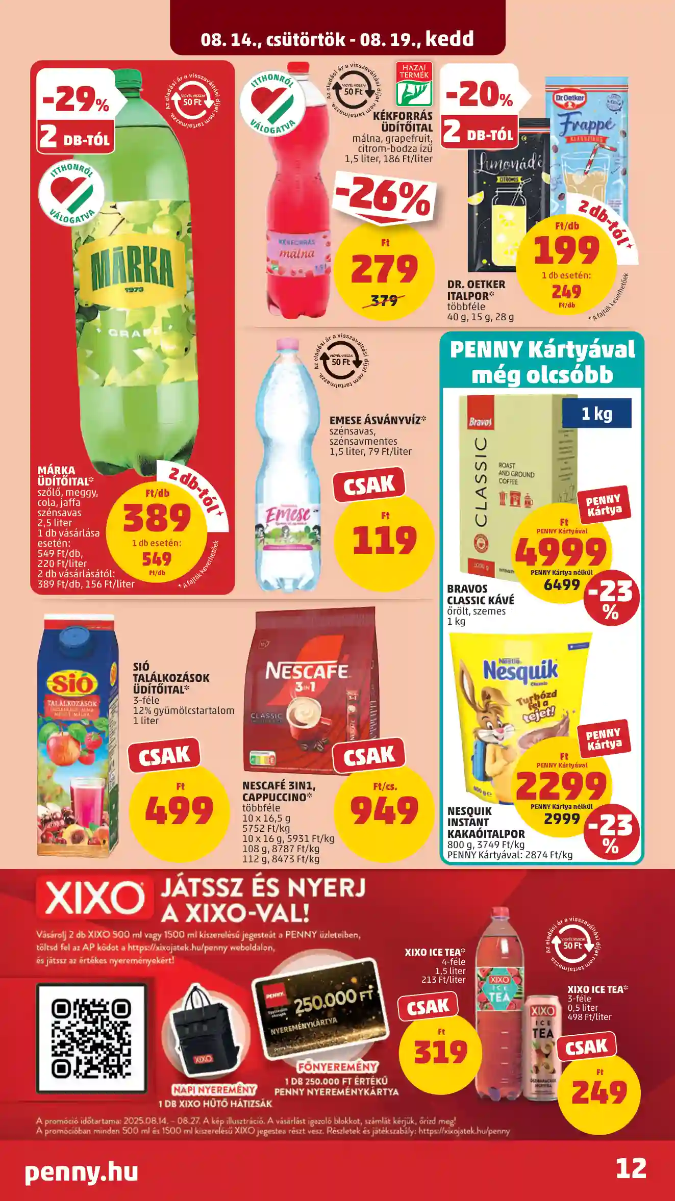 Penny akciós újság 33. hét (8 oldal)