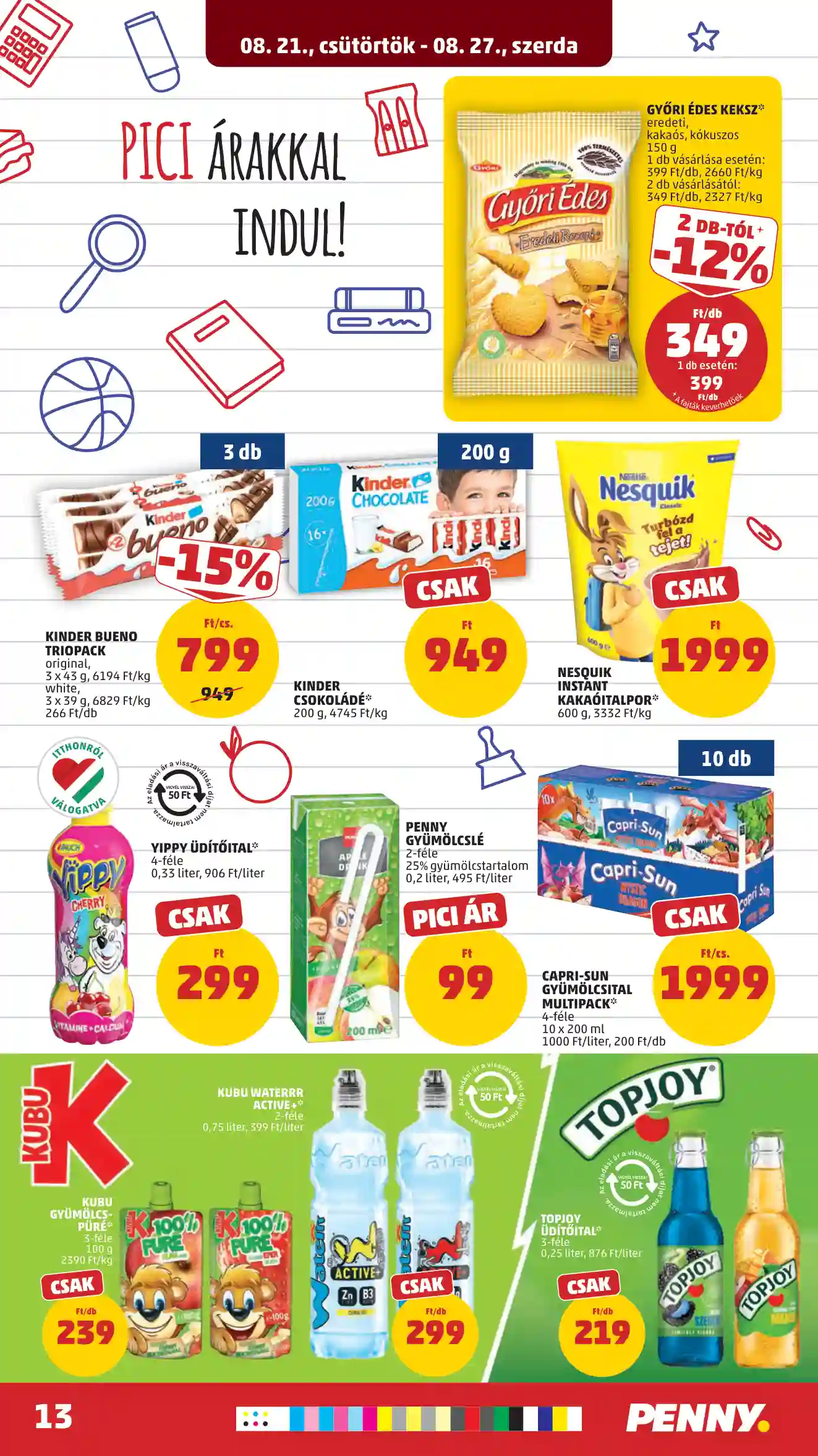 Penny akciós újság 34. hét (9 oldal)