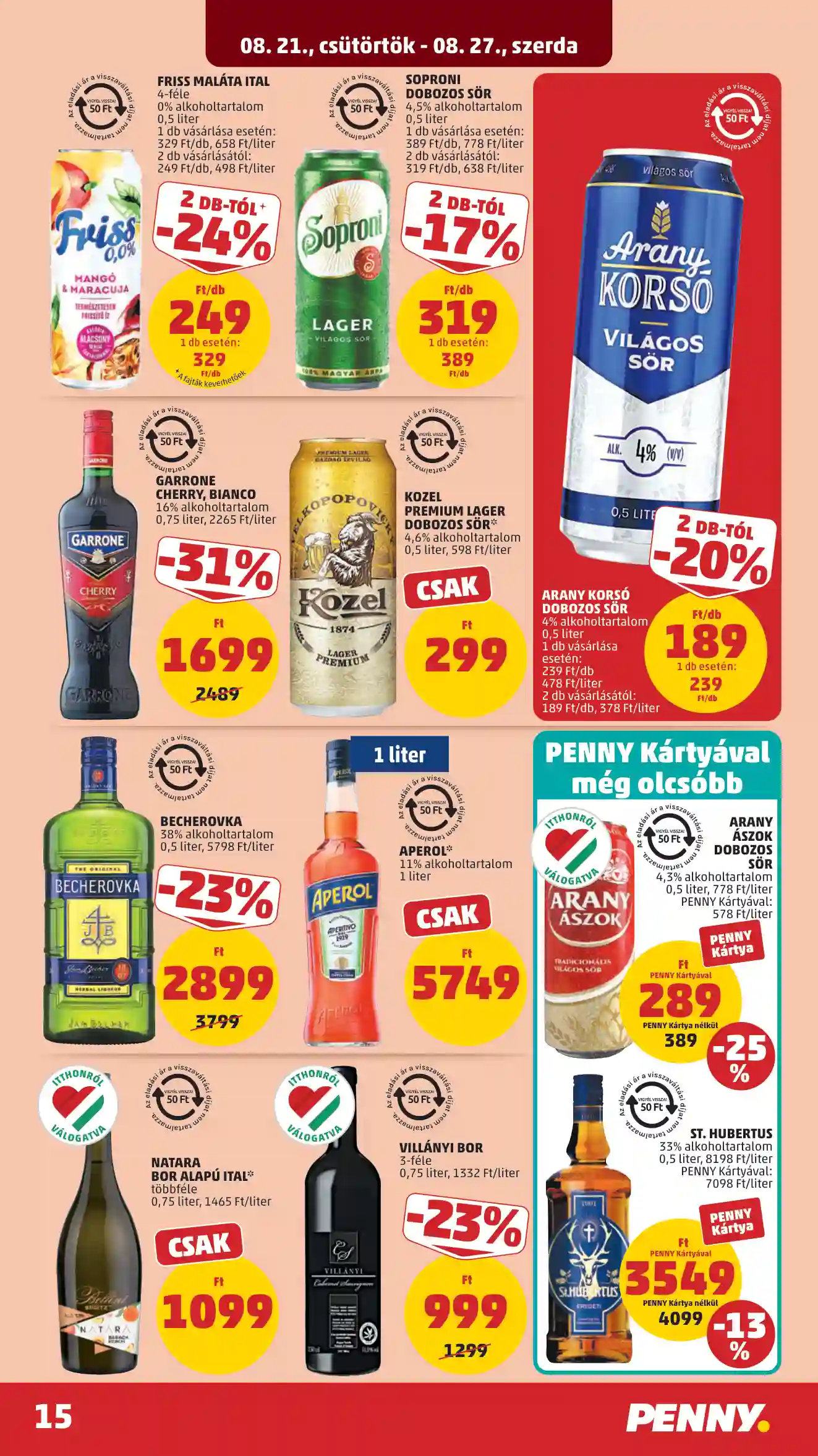 Penny akciós újság 34. hét (11 oldal)