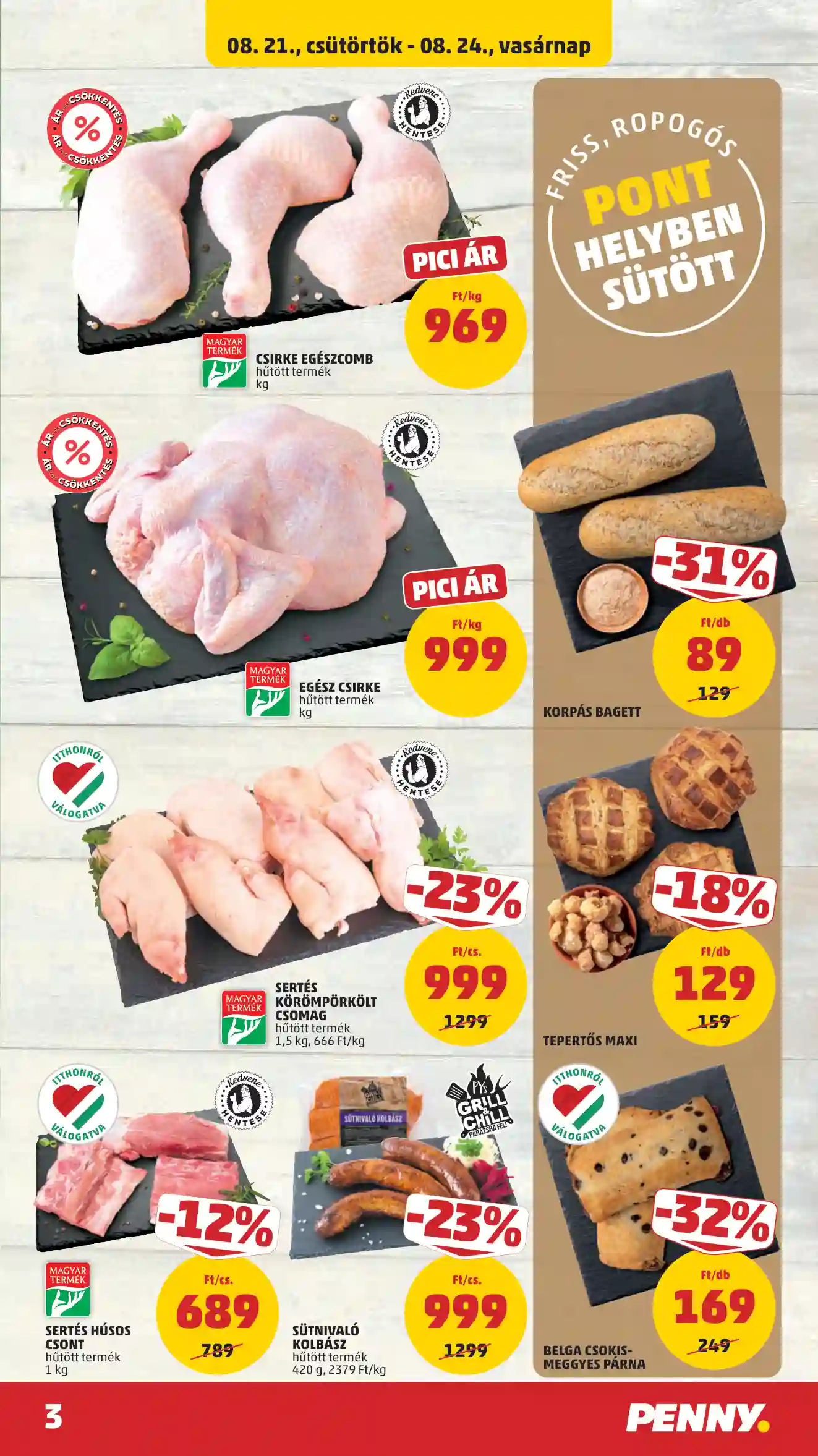 Penny akciós újság 34. hét (13 oldal)