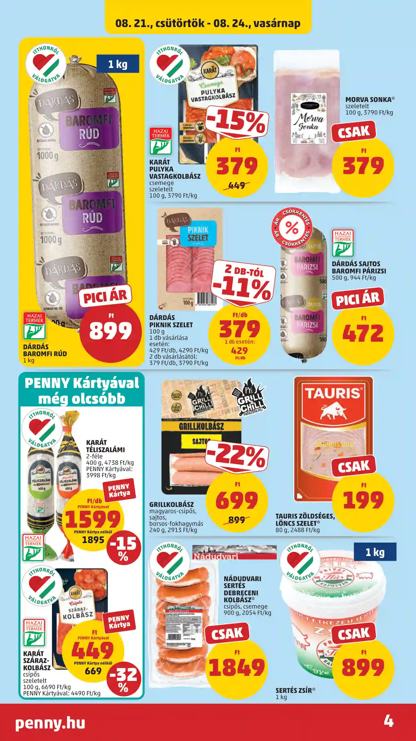 Penny akciós újság 34. hét (24 oldal)
