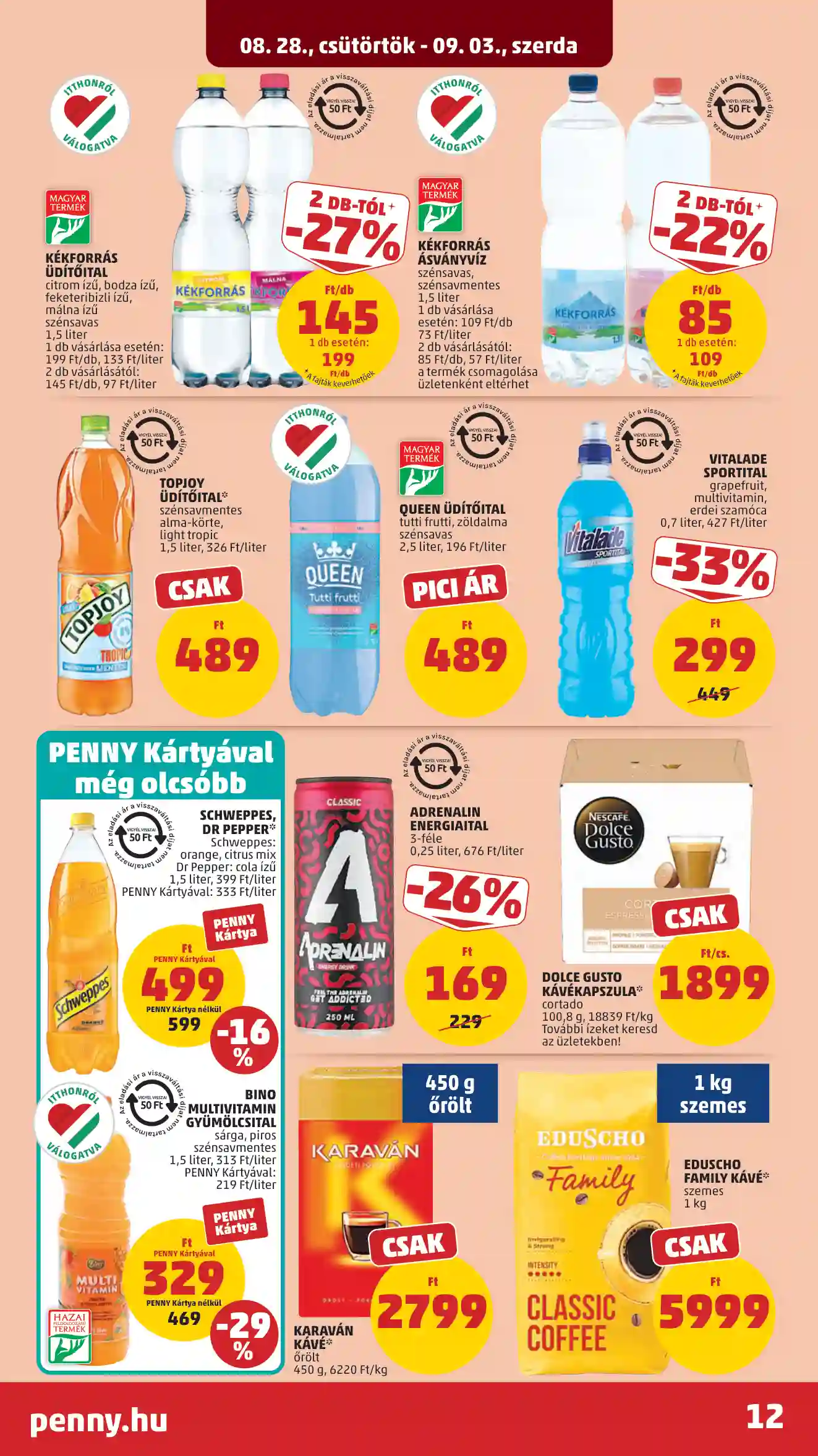 Penny akciós újság 35. hét (6 oldal)