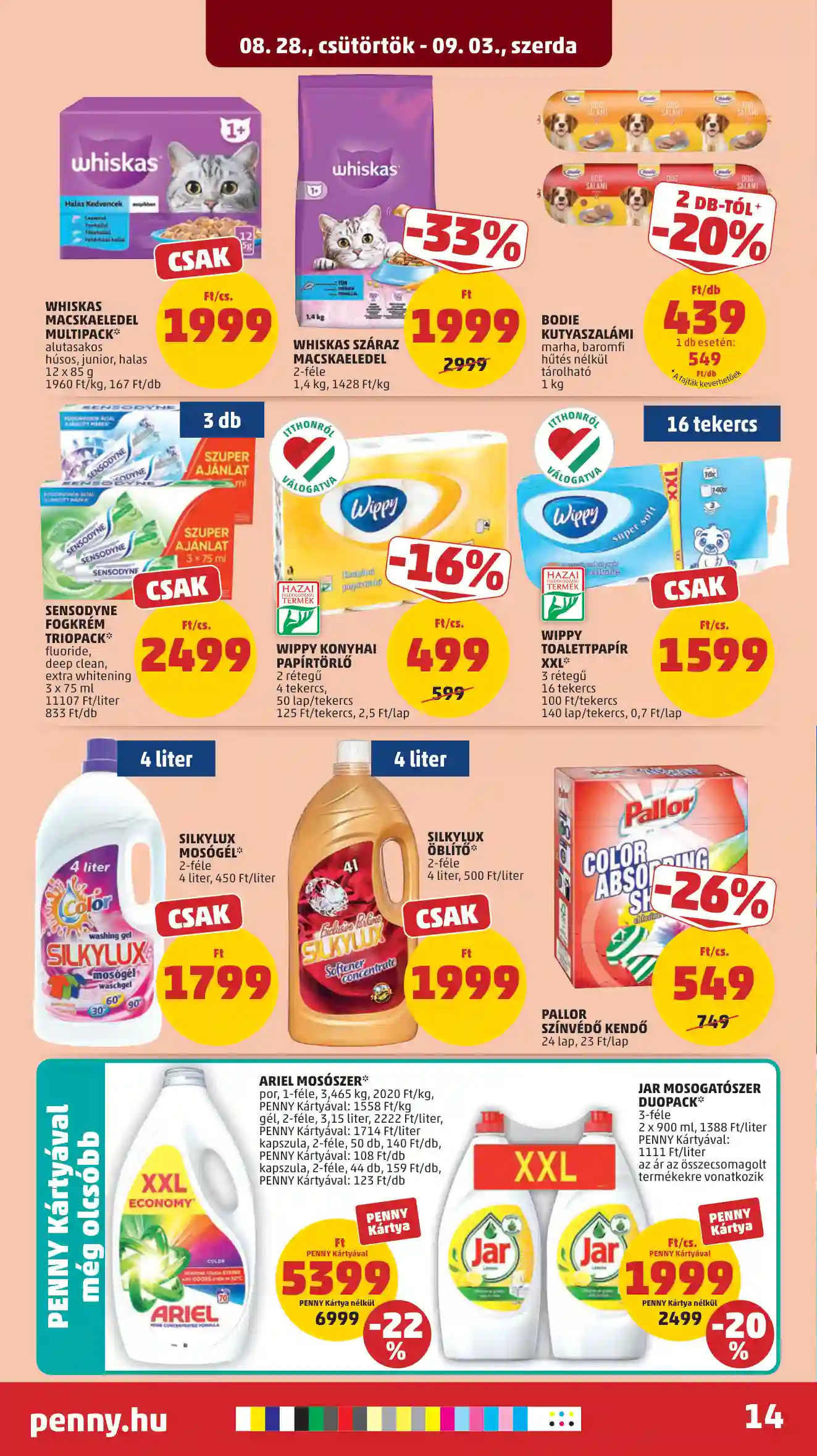 Penny akciós újság 35. hét (8 oldal)