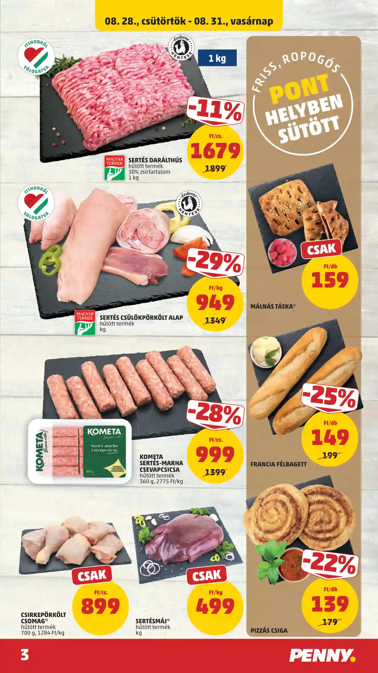 Penny akciós újság 35. hét (13 oldal)