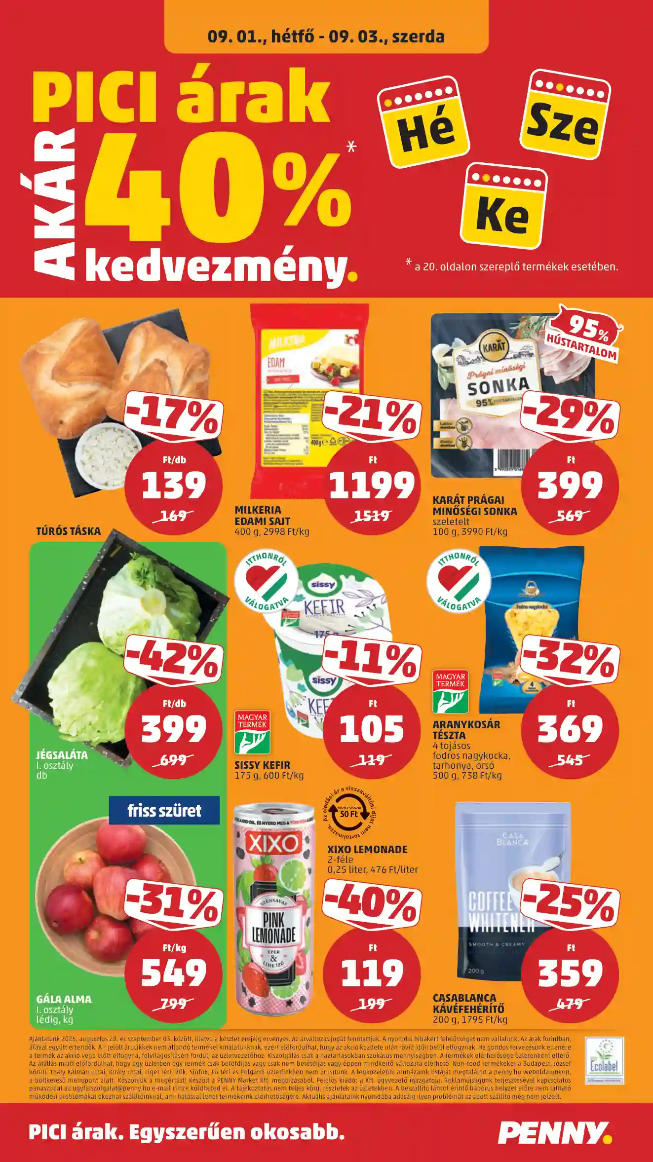Penny akciós újság 35. hét (15 oldal)