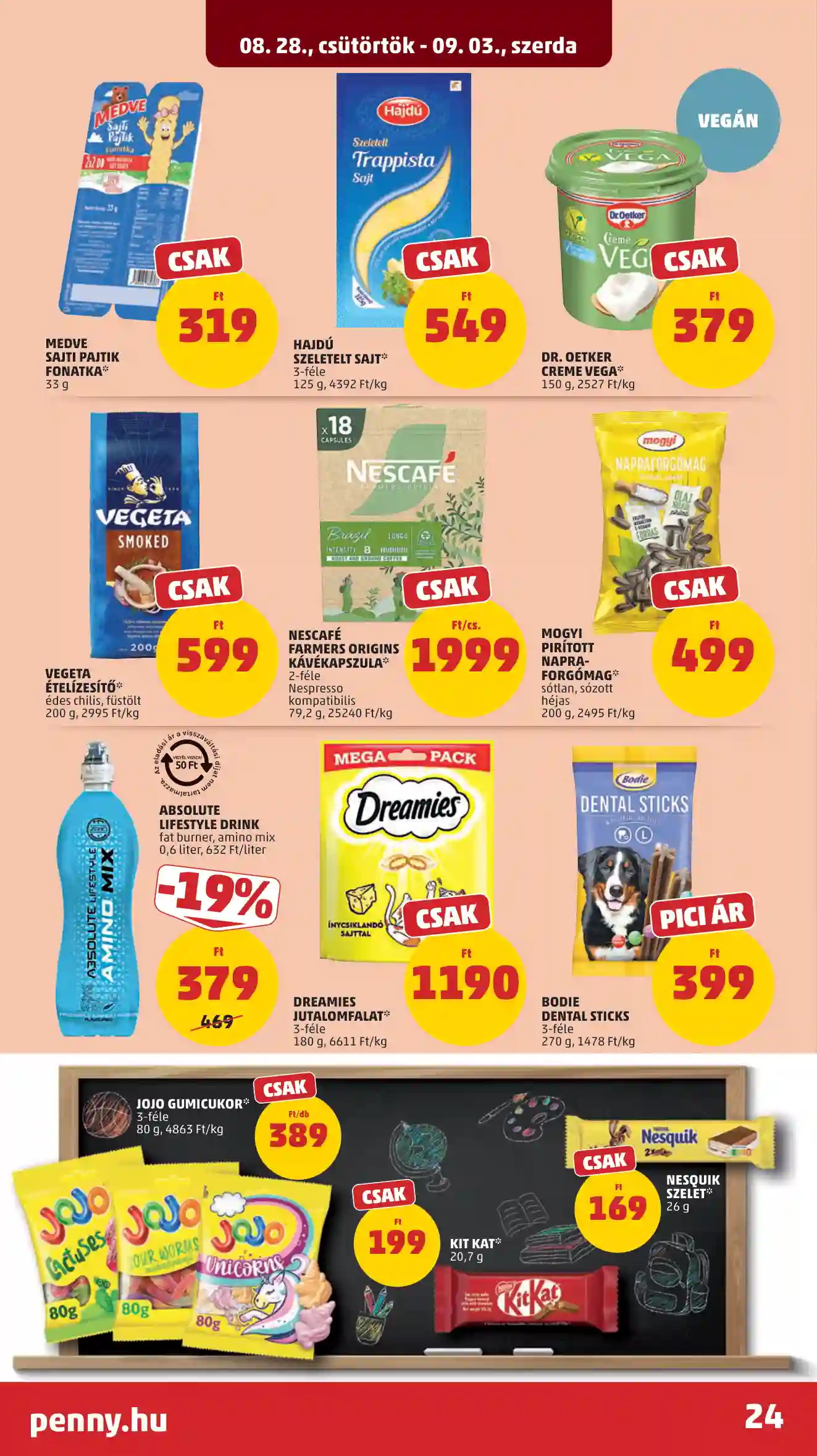 Penny akciós újság 35. hét (19 oldal)