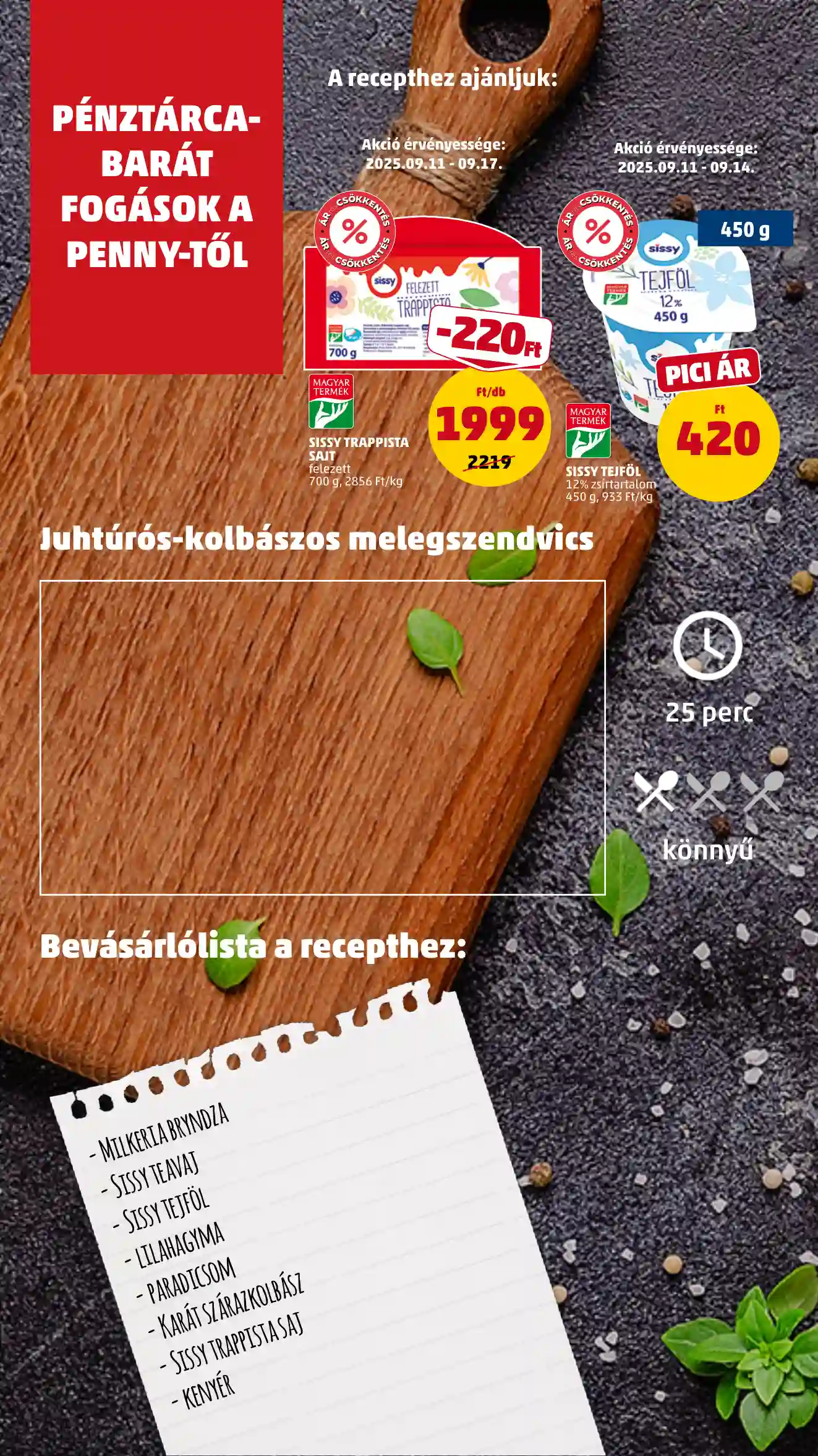 Penny akciós újság 37. hét (6 oldal)
