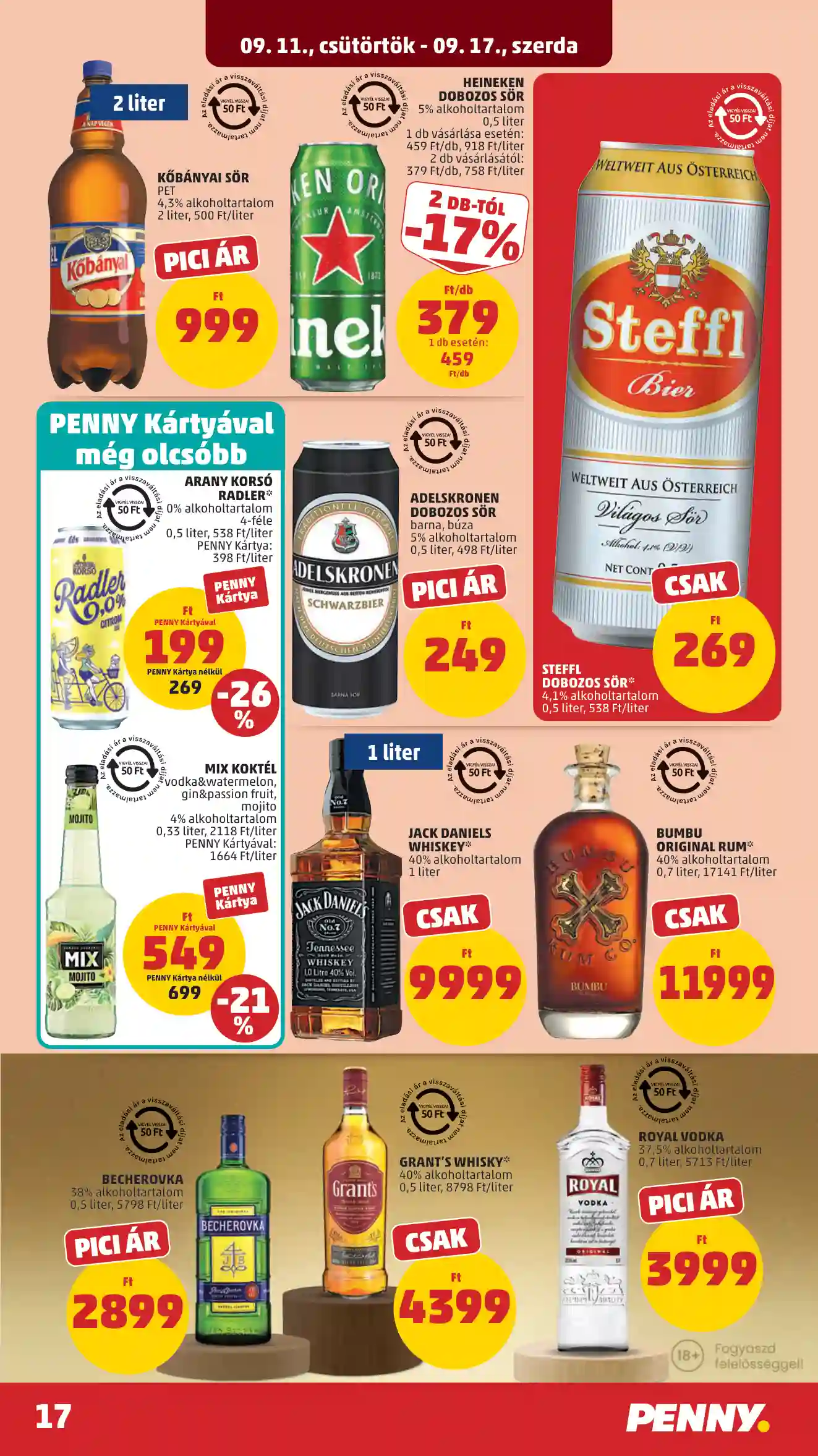 Penny akciós újság 37. hét (14 oldal)