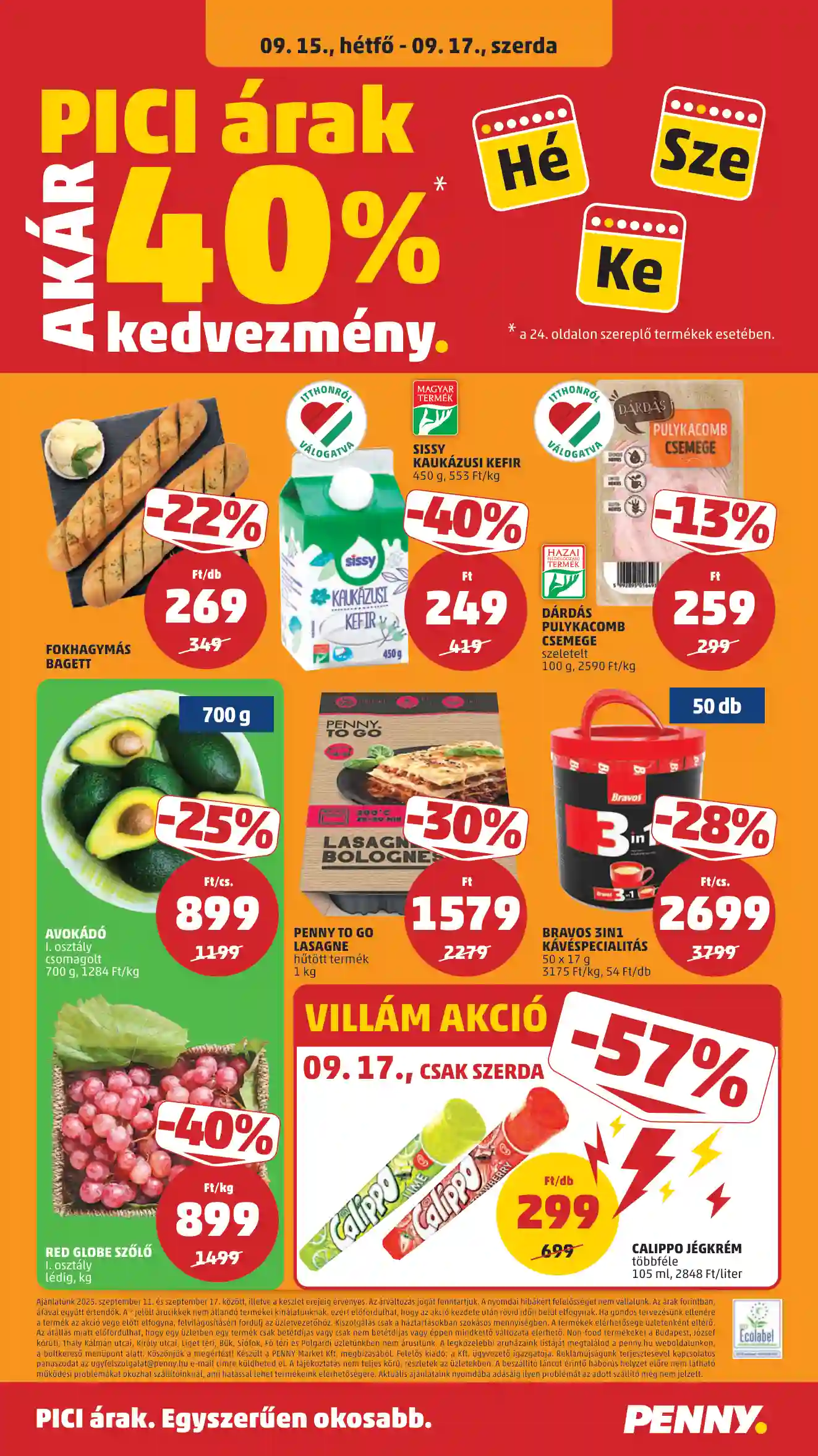 Penny akciós újság 37. hét (21 oldal)