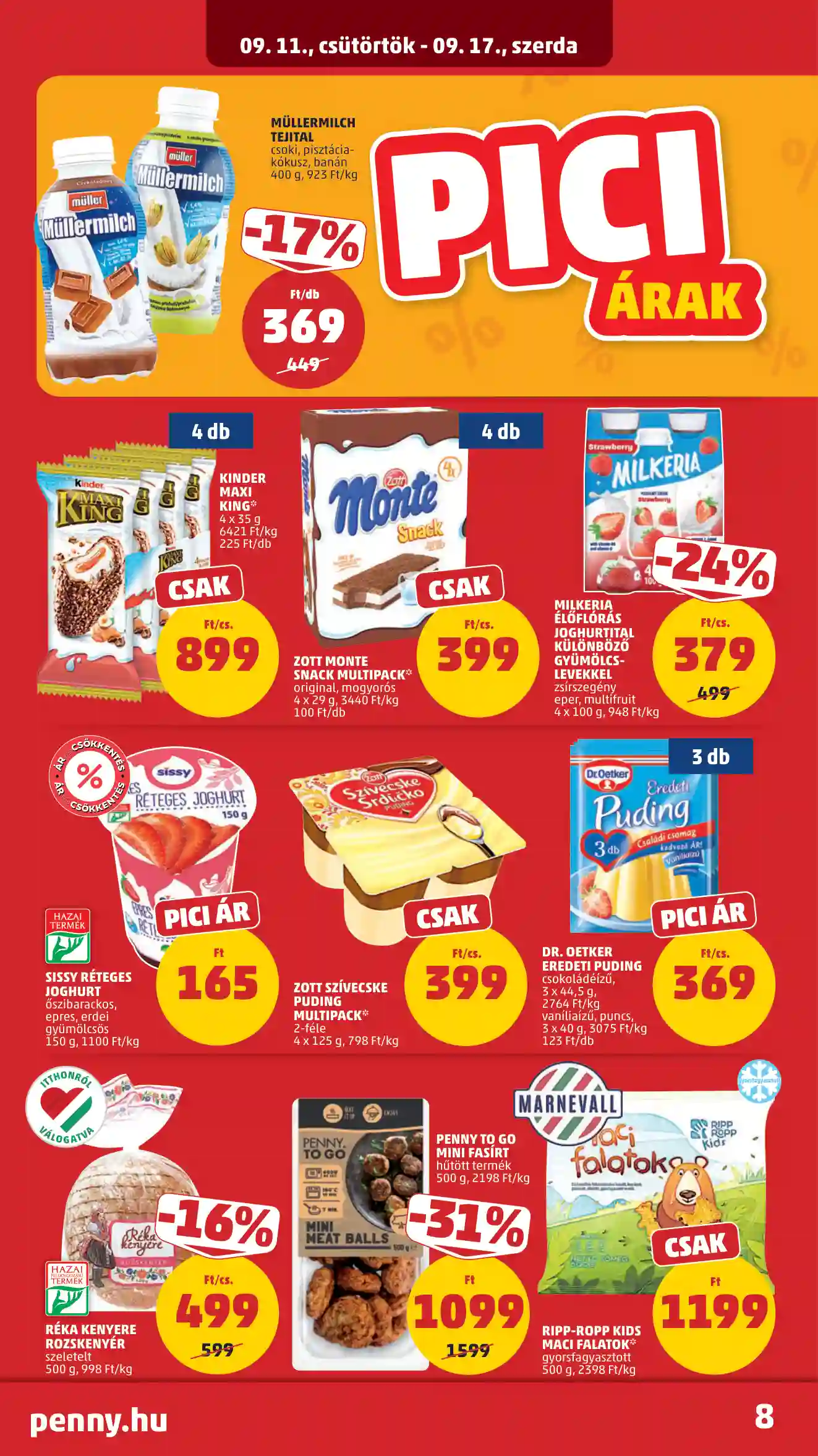 Penny akciós újság 37. hét (40 oldal)