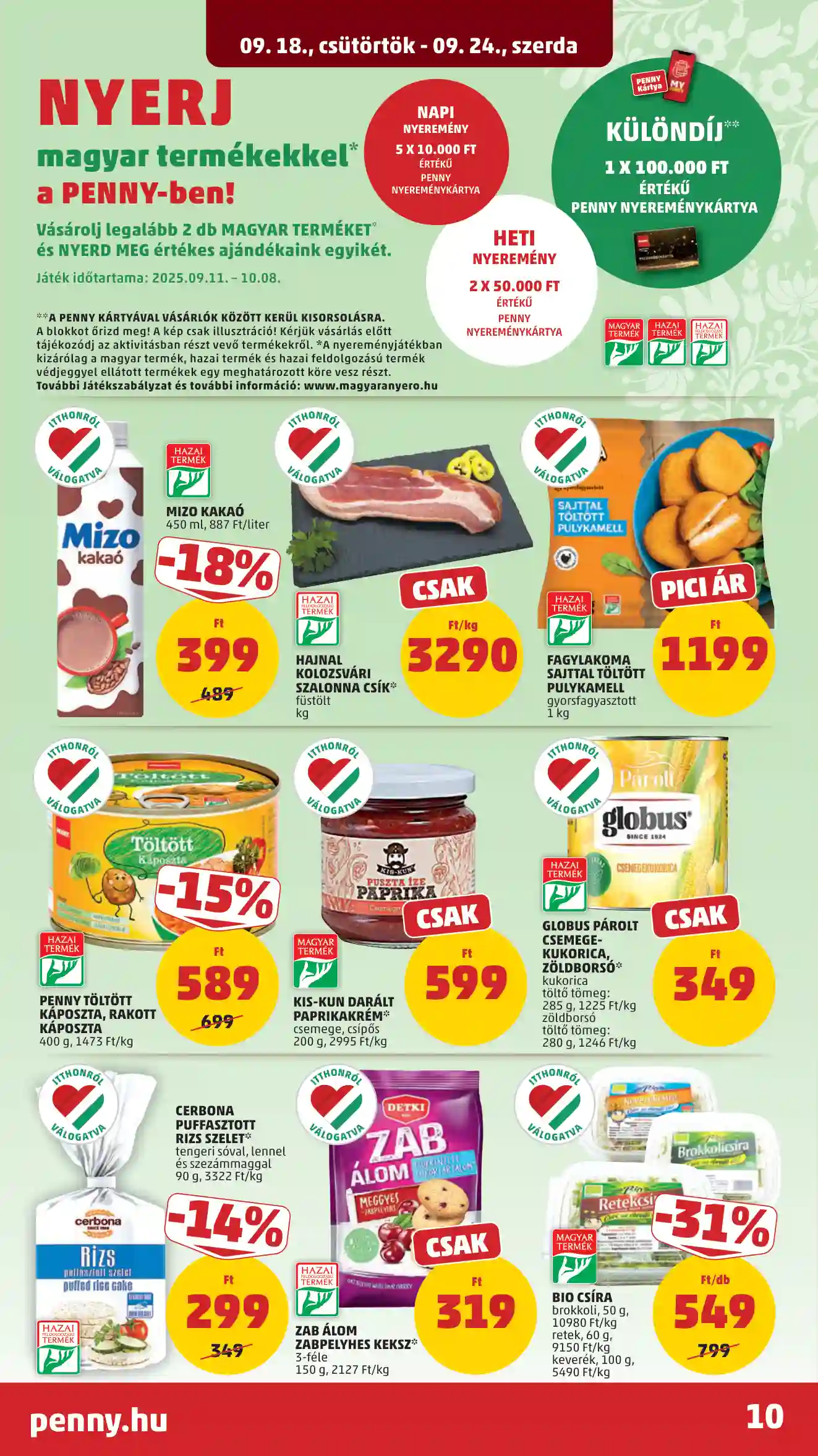 Penny akciós újság 38. hét (4 oldal)