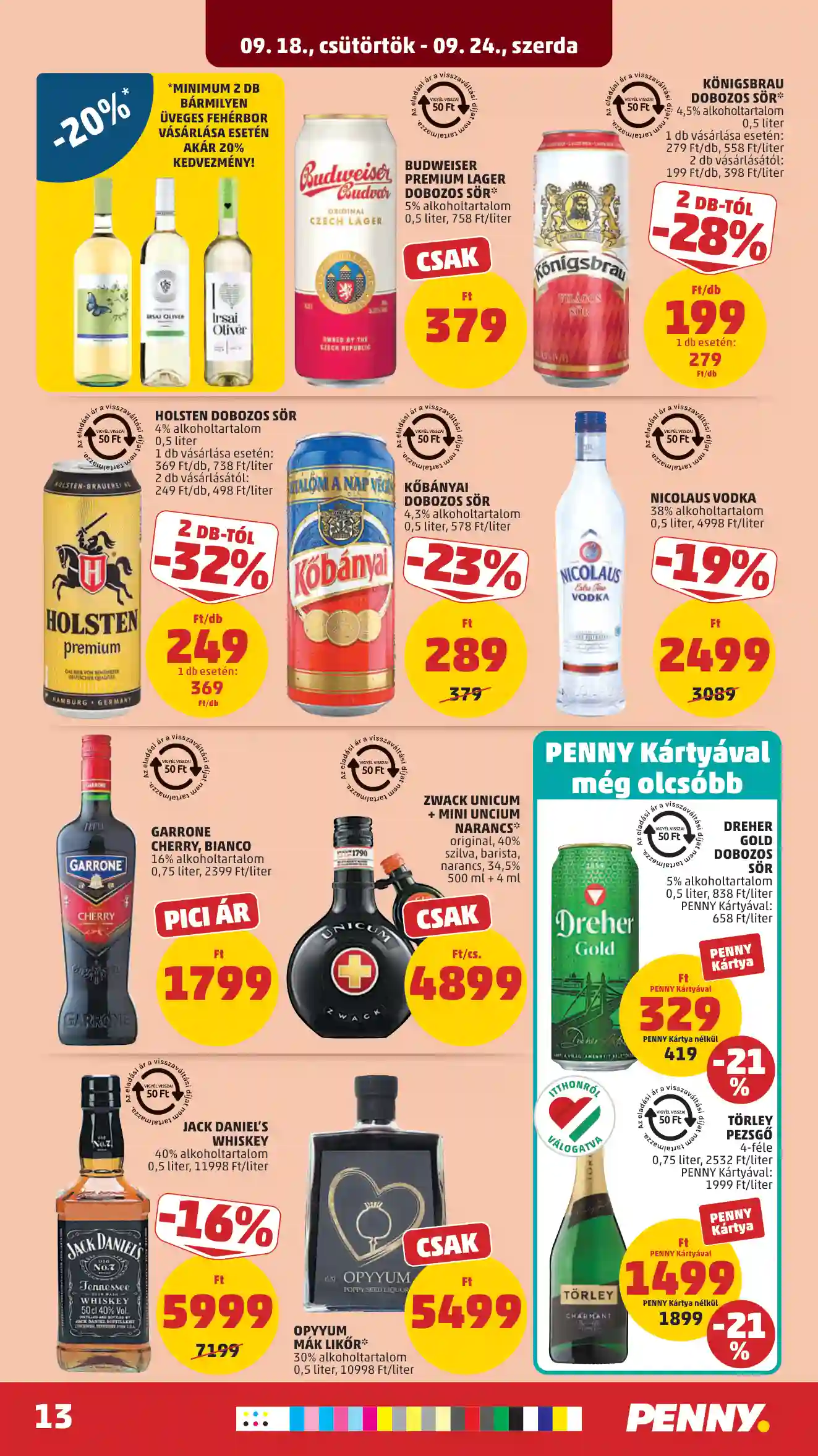 Penny akciós újság 38. hét (8 oldal)
