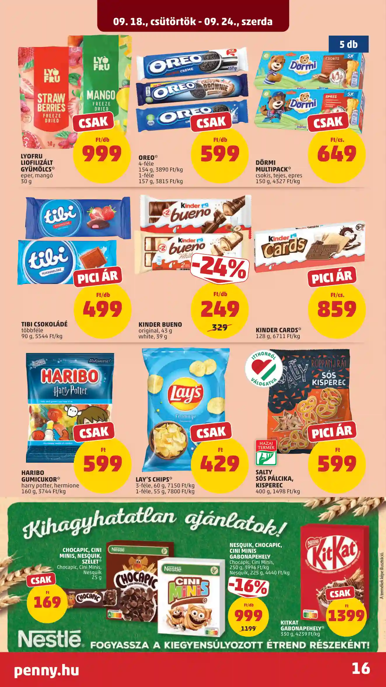 Penny akciós újság 38. hét (11 oldal)