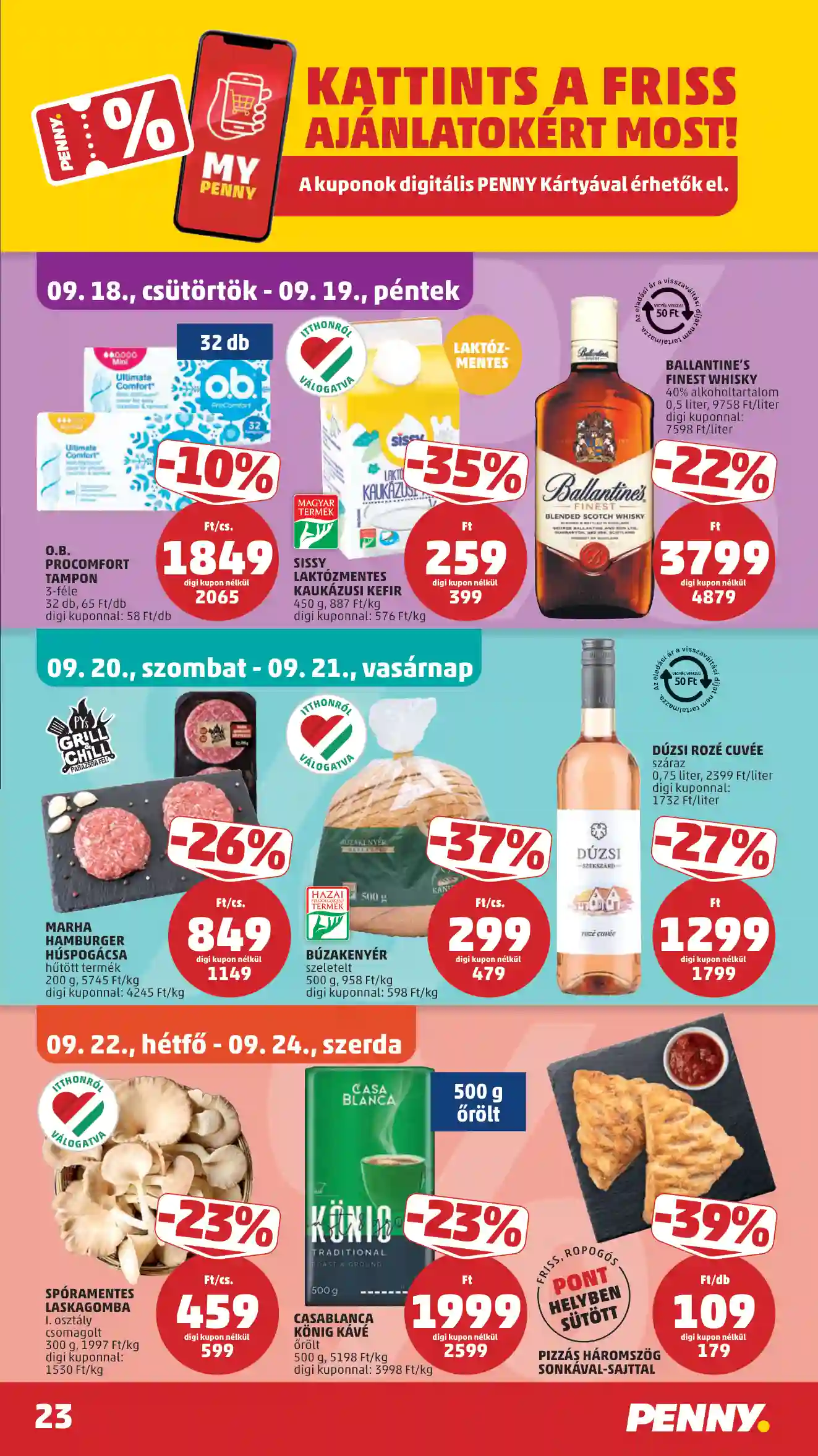 Penny akciós újság 38. hét (20 oldal)