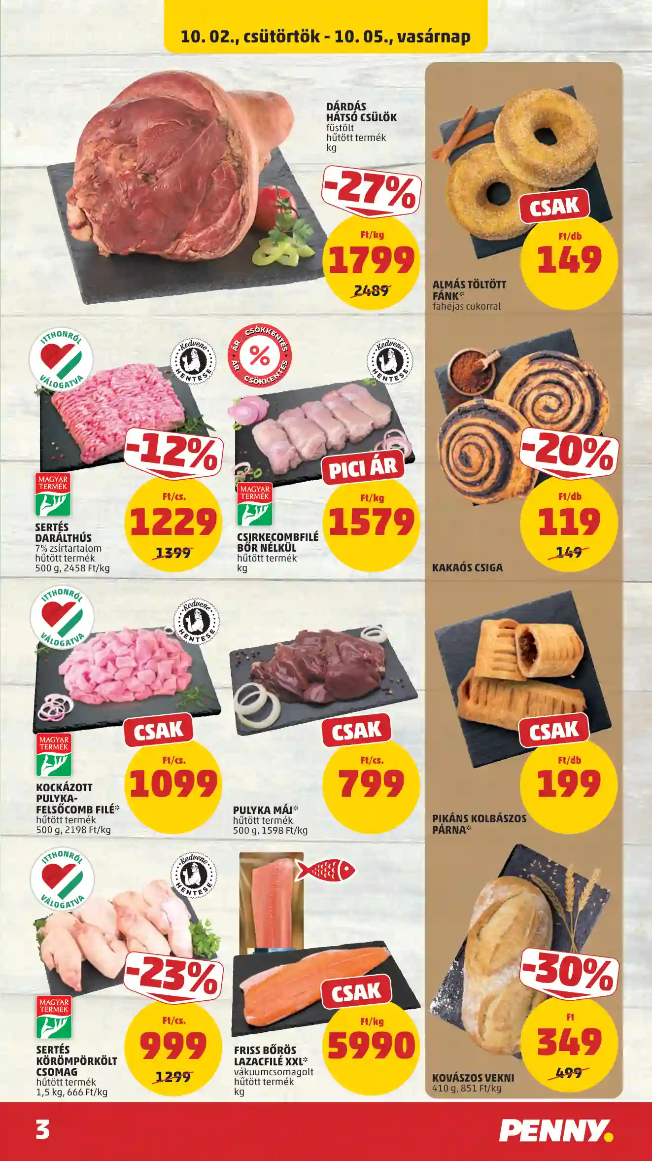 Penny akciós újság 40. hét (13 oldal)