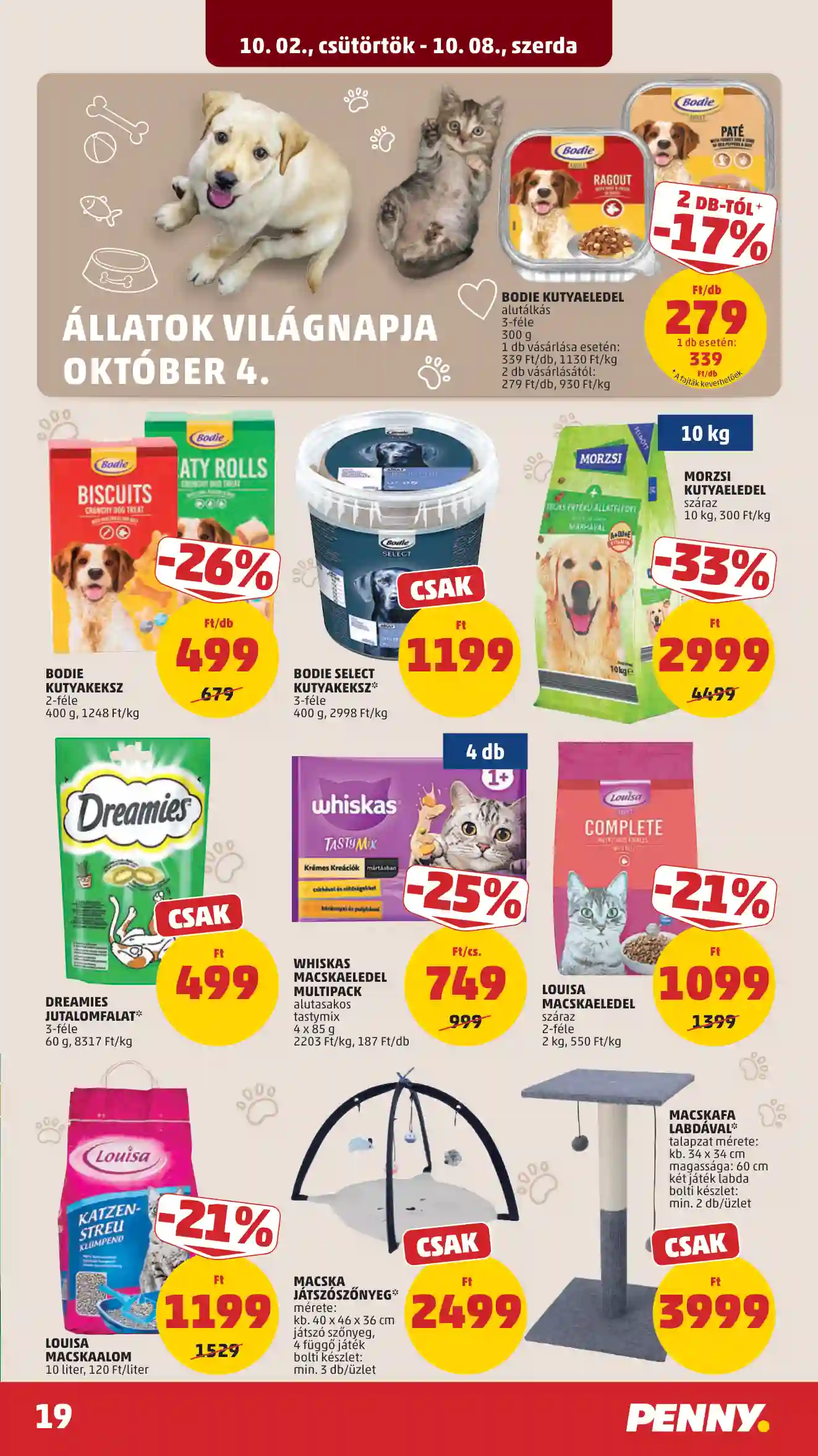 Penny akciós újság 40. hét (17 oldal)