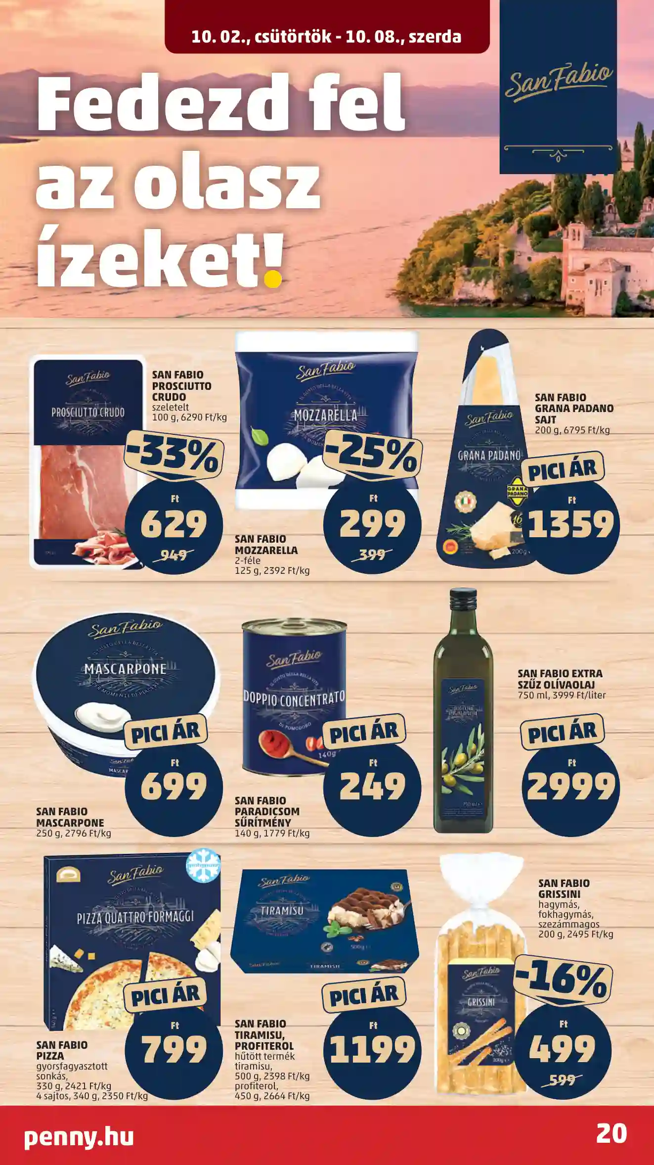 Penny akciós újság 40. hét (18 oldal)