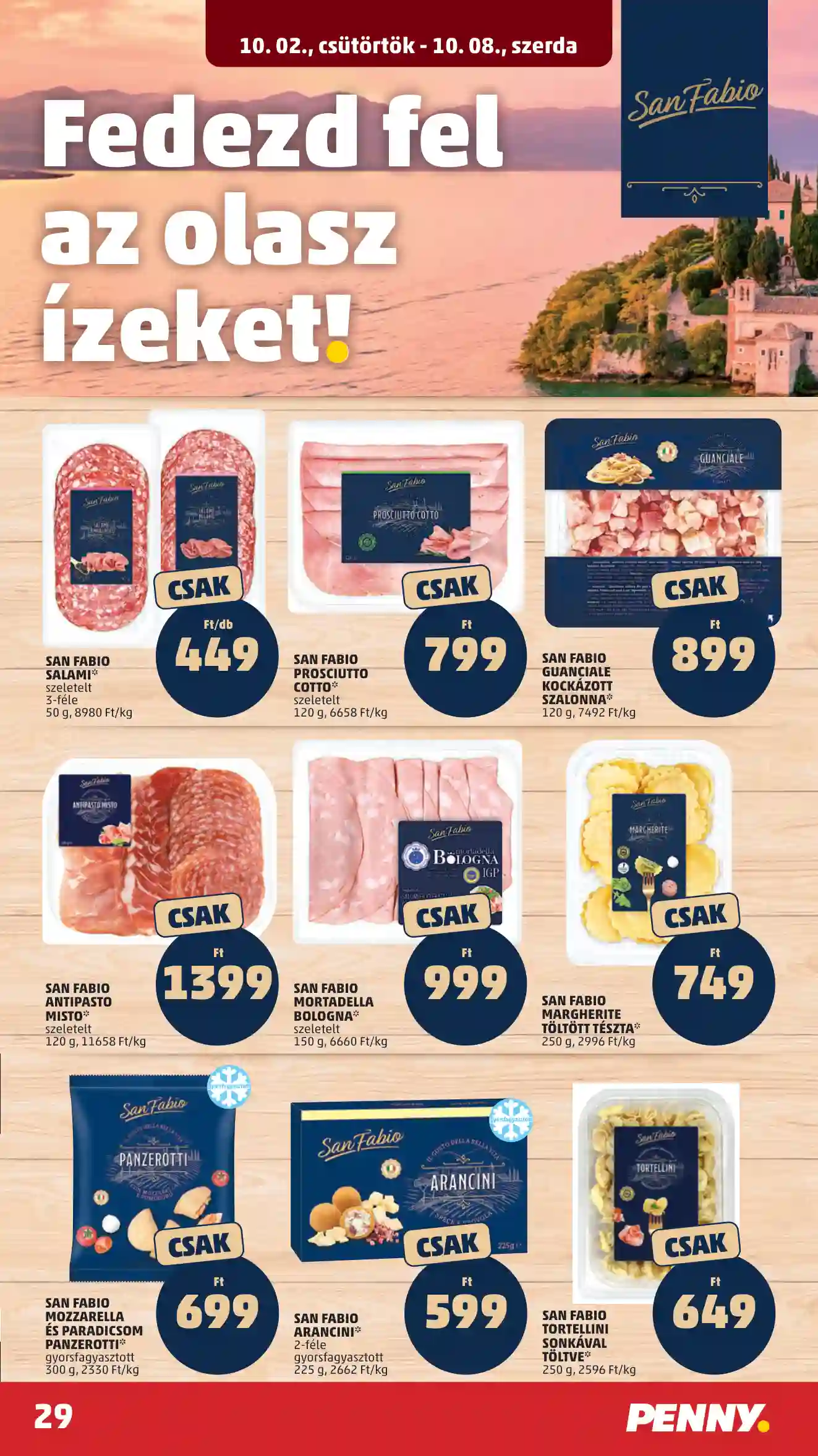 Penny akciós újság 40. hét (29 oldal)