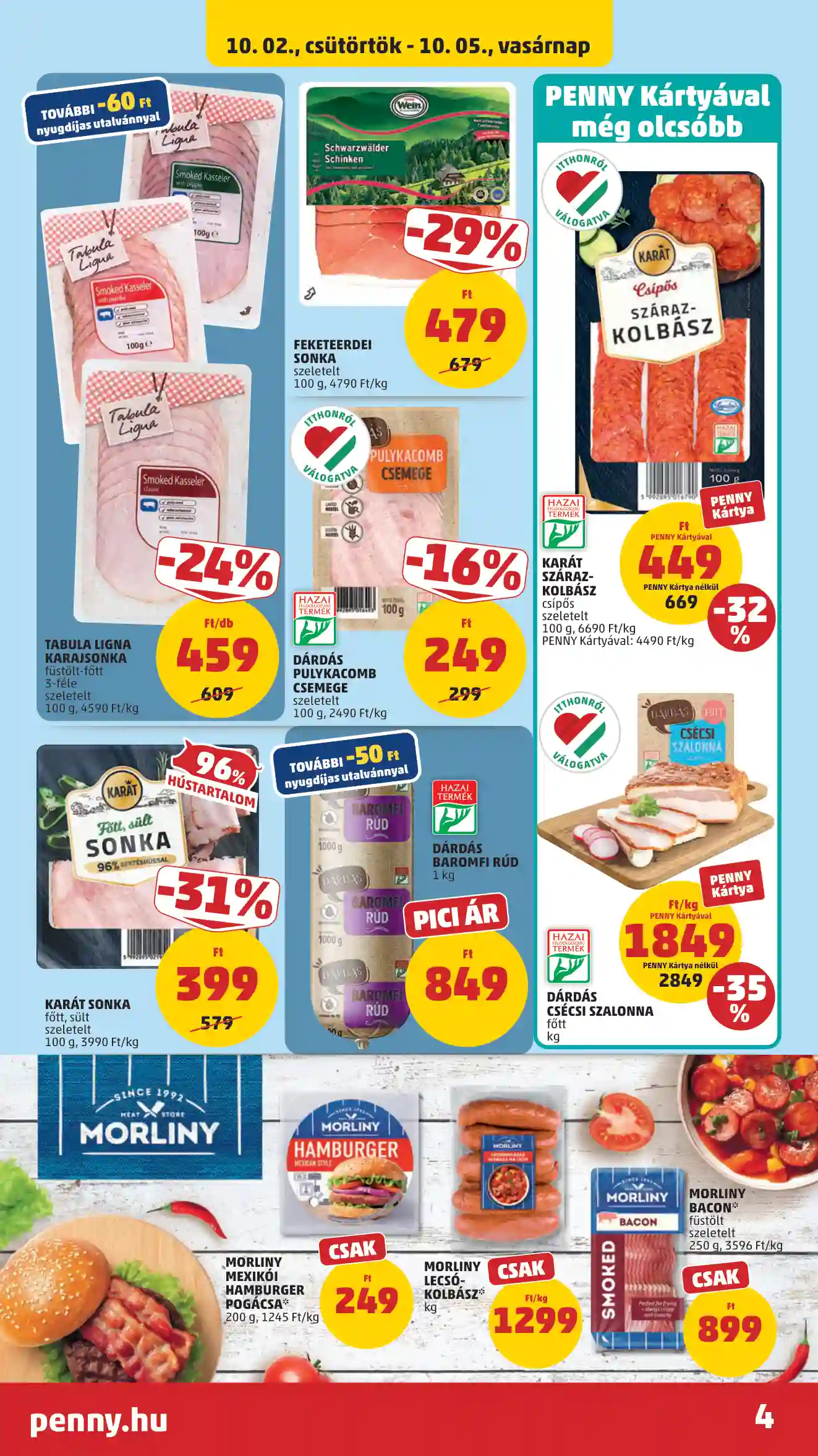 Penny akciós újság 40. hét (46 oldal)
