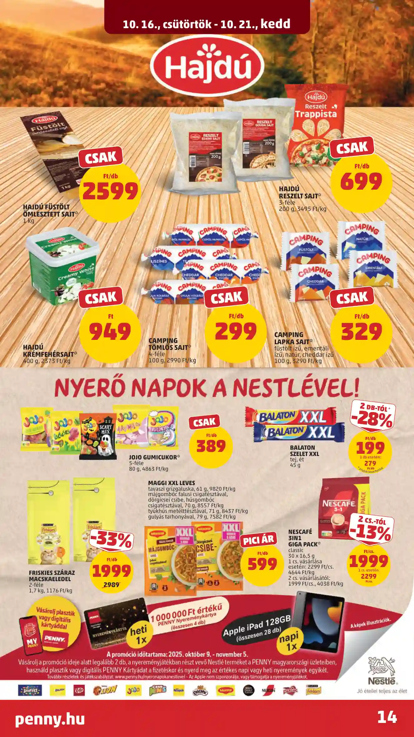 Penny akciós újság 42. hét (10 oldal)