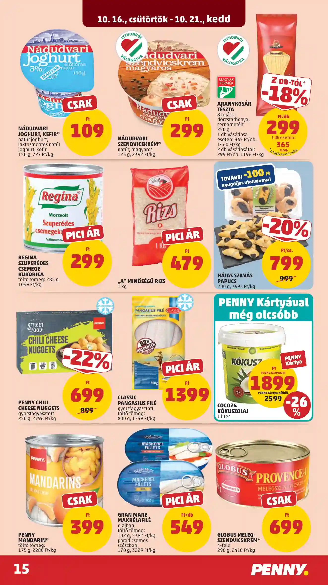 Penny akciós újság 42. hét (11 oldal)