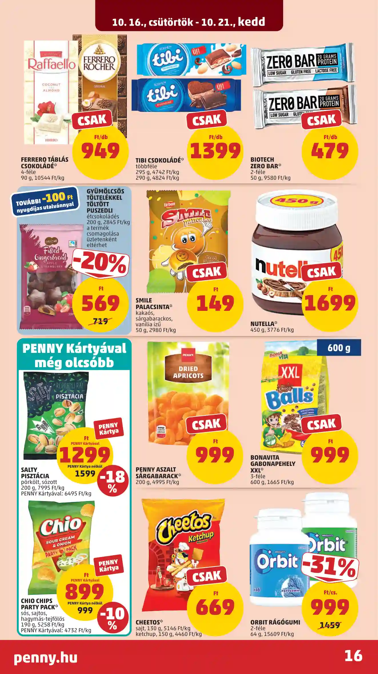Penny akciós újság 42. hét (12 oldal)