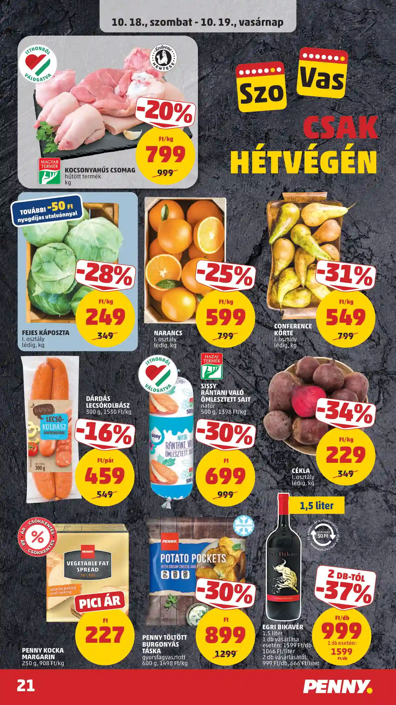 Penny akciós újság 42. hét (18 oldal)