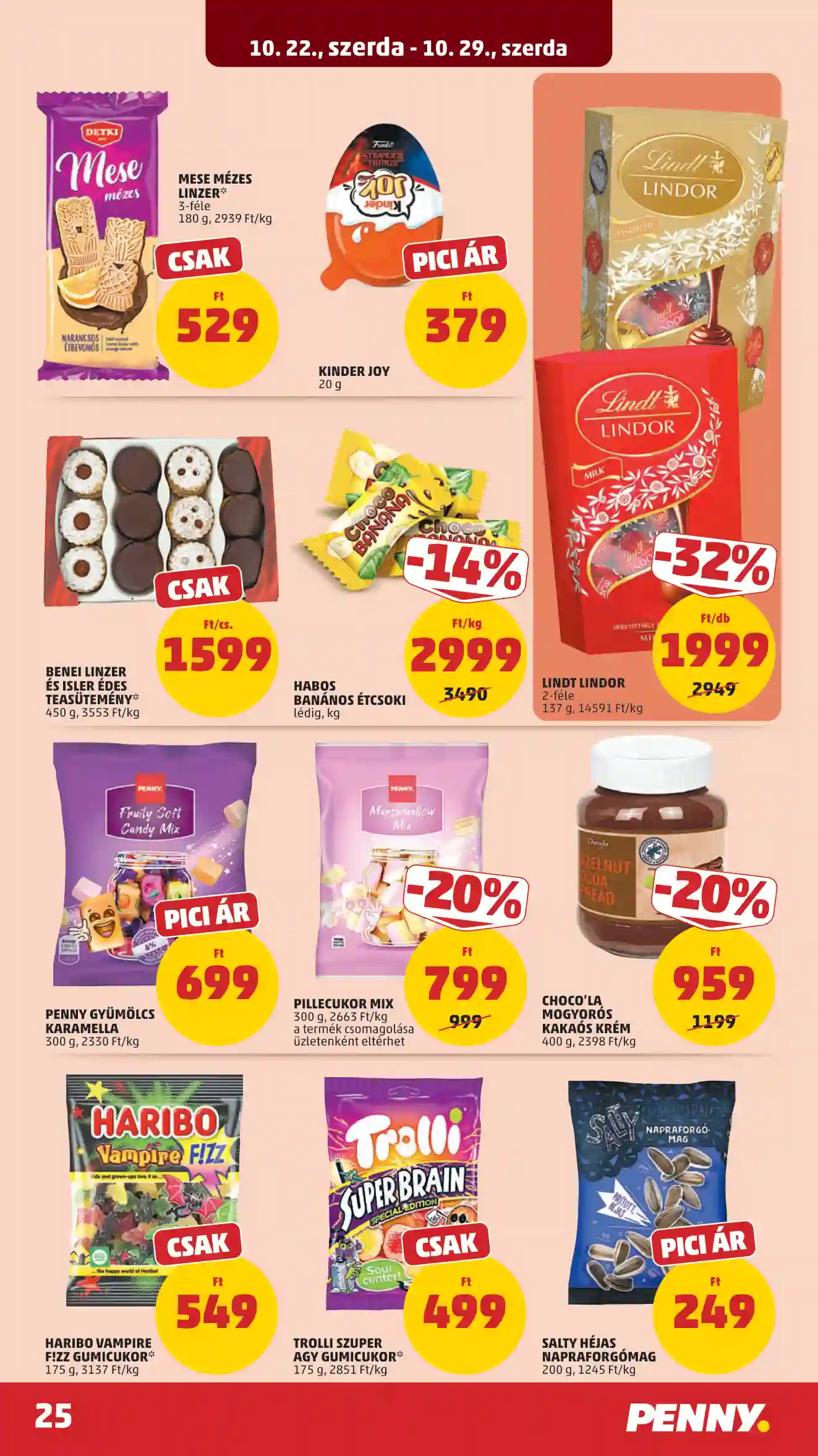 Penny akciós újság 43. hét (25 oldal)
