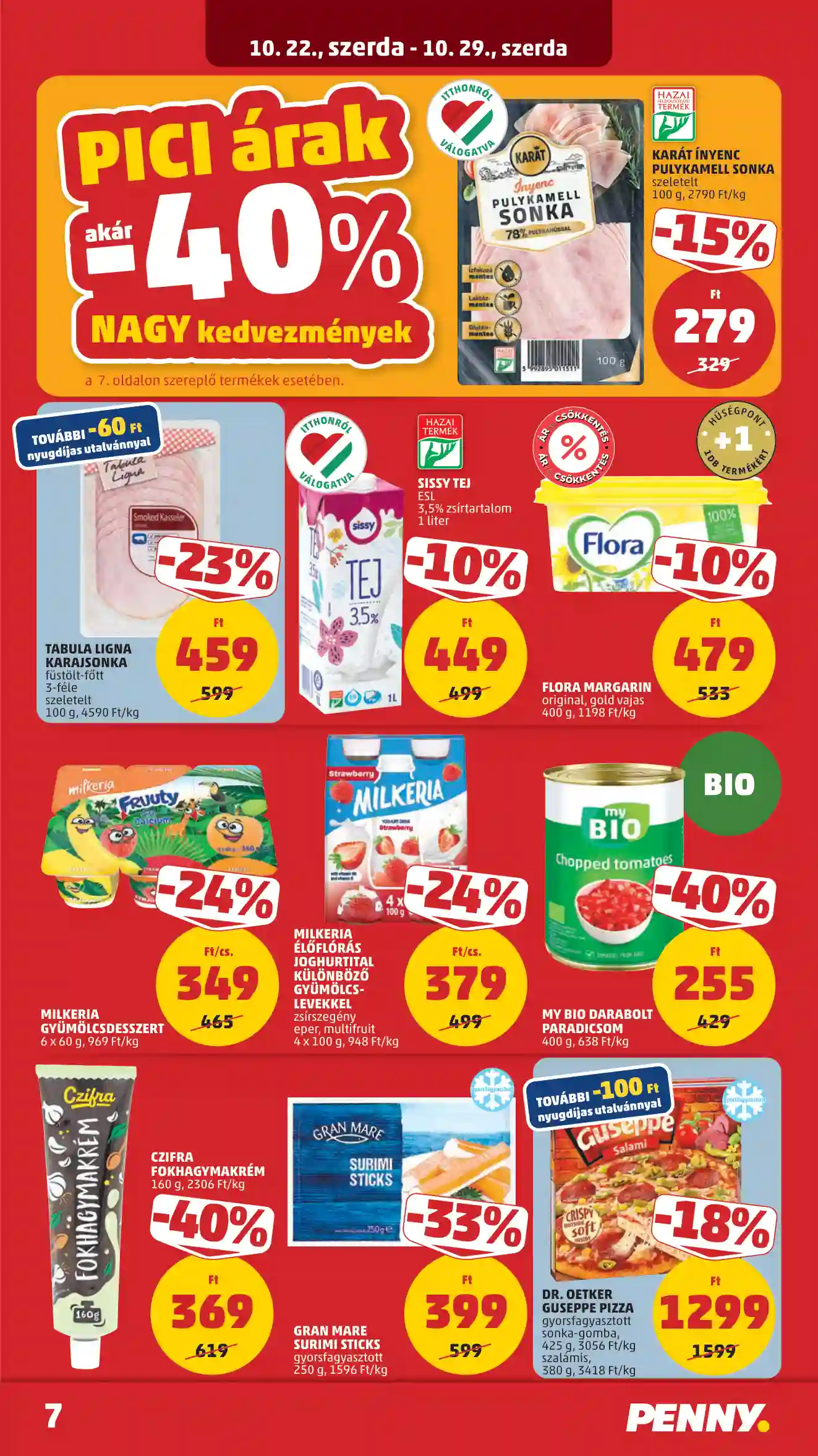 Penny akciós újság 43. hét (38 oldal)