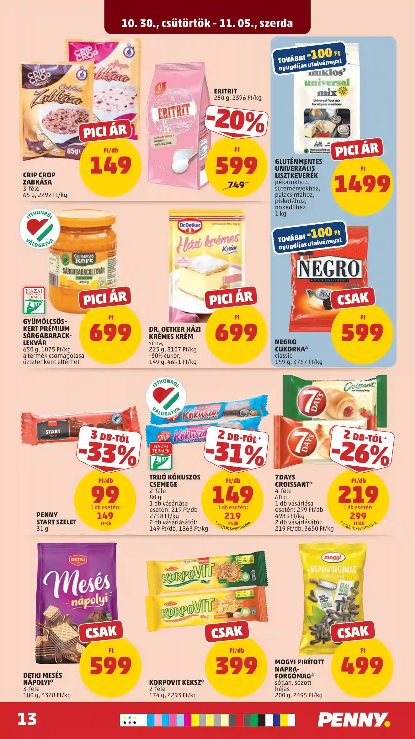 Penny akciós újság 44. hét (9 oldal)