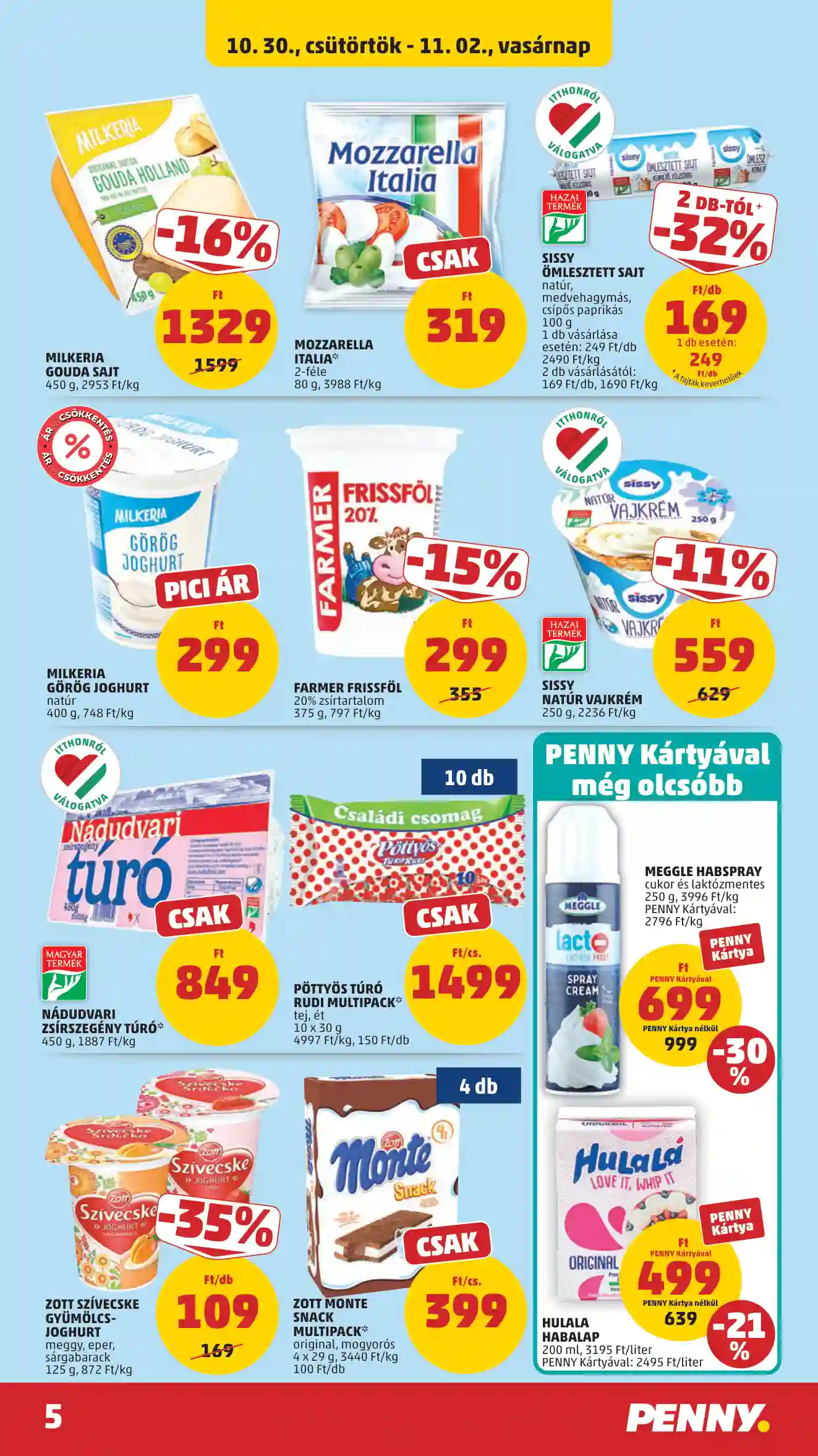 Penny akciós újság 44. hét (35 oldal)