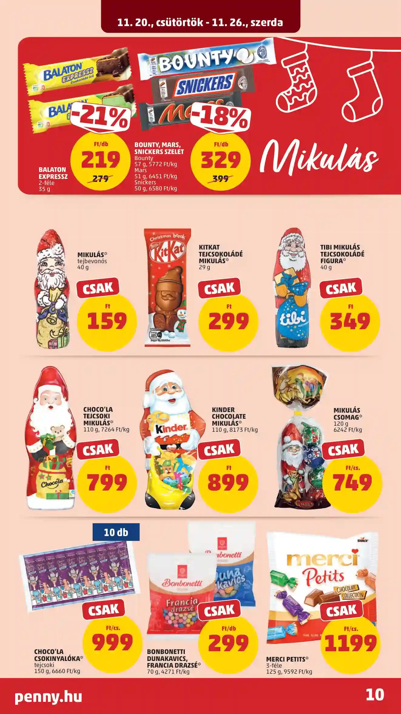 Penny akciós újság 47. hét (6 oldal)