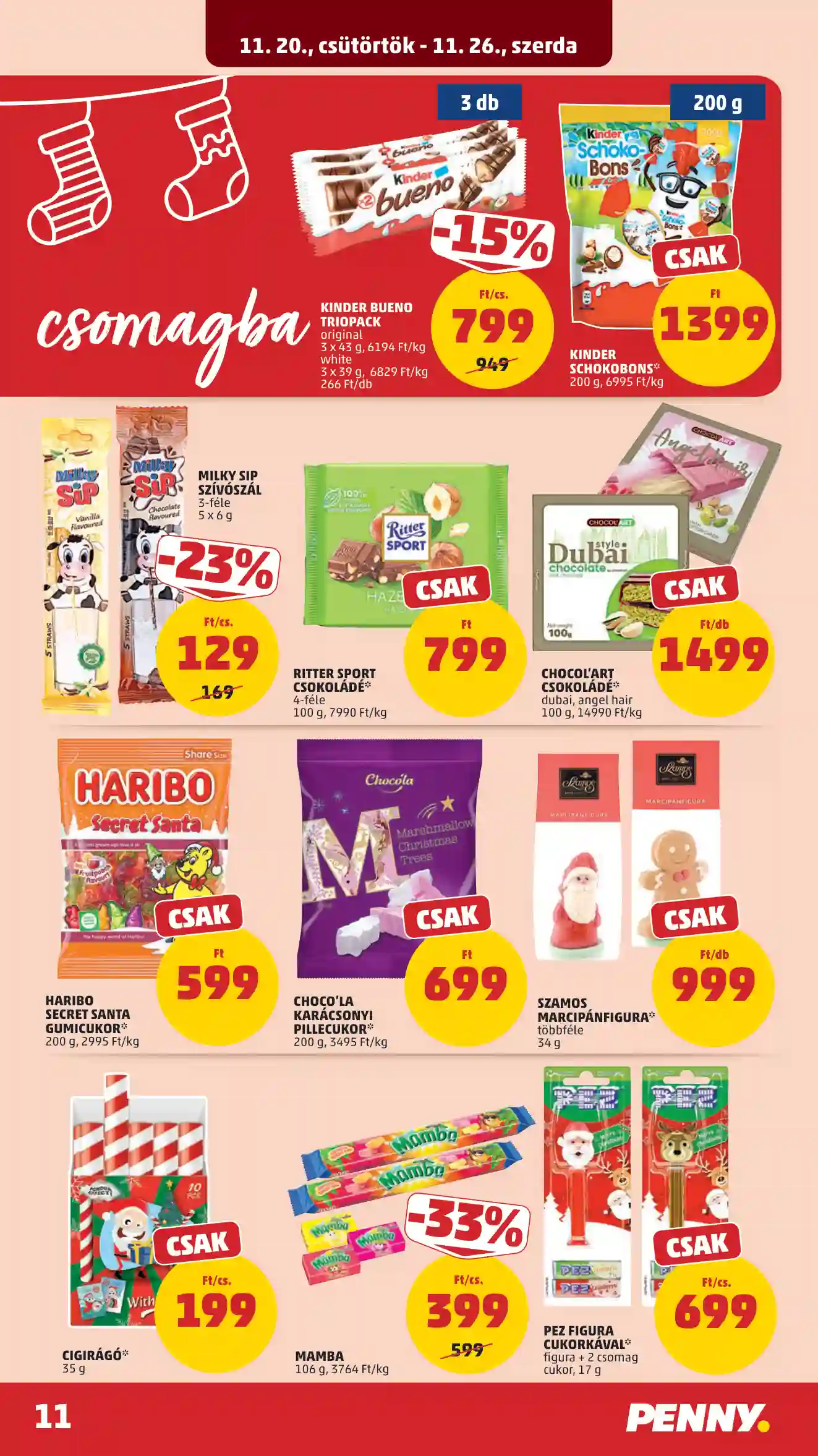 Penny akciós újság 47. hét (7 oldal)