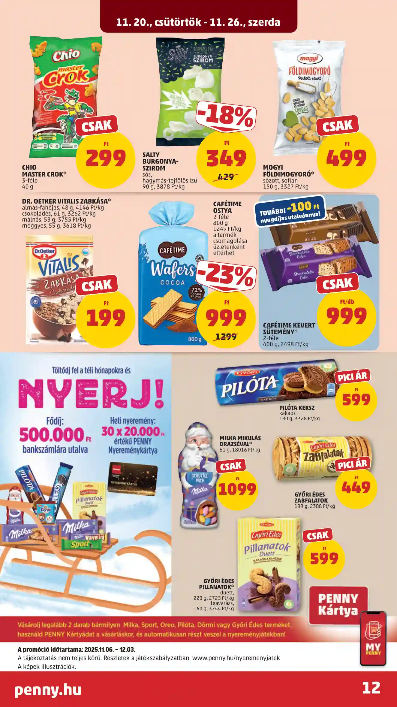 Penny akciós újság 47. hét (8 oldal)