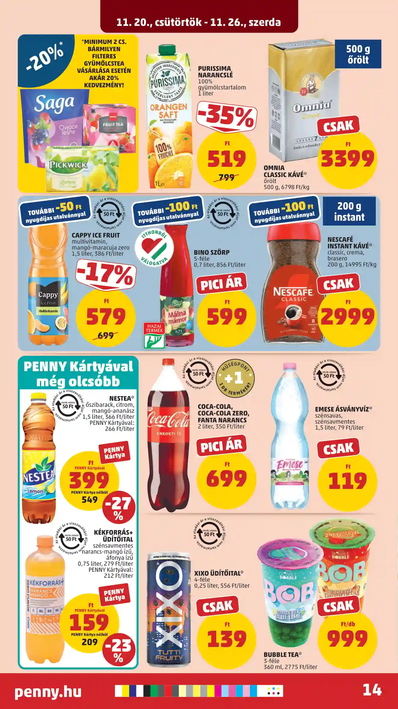 Penny akciós újság 47. hét (10 oldal)