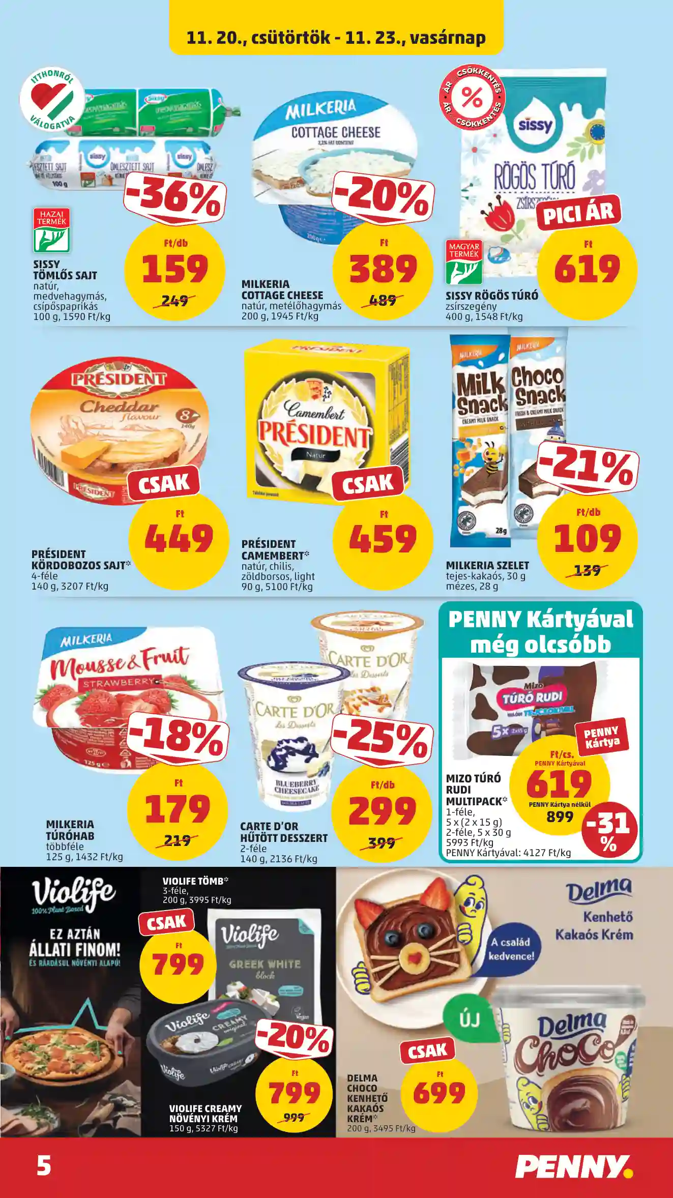 Penny akciós újság 47. hét (41 oldal)
