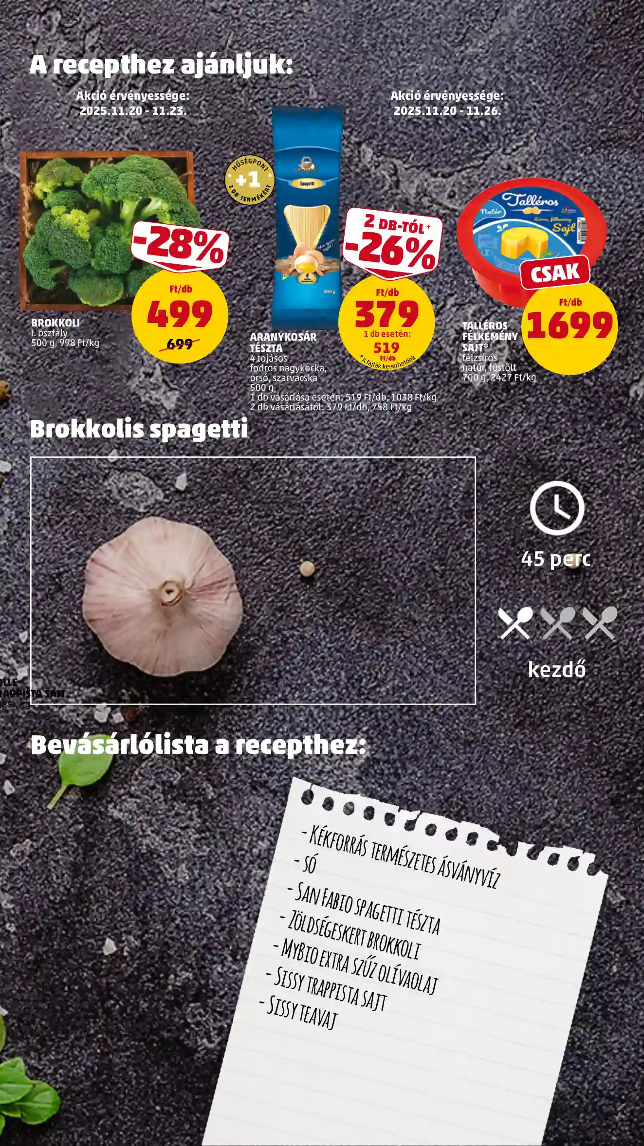 Penny akciós újság 47. hét (43 oldal)