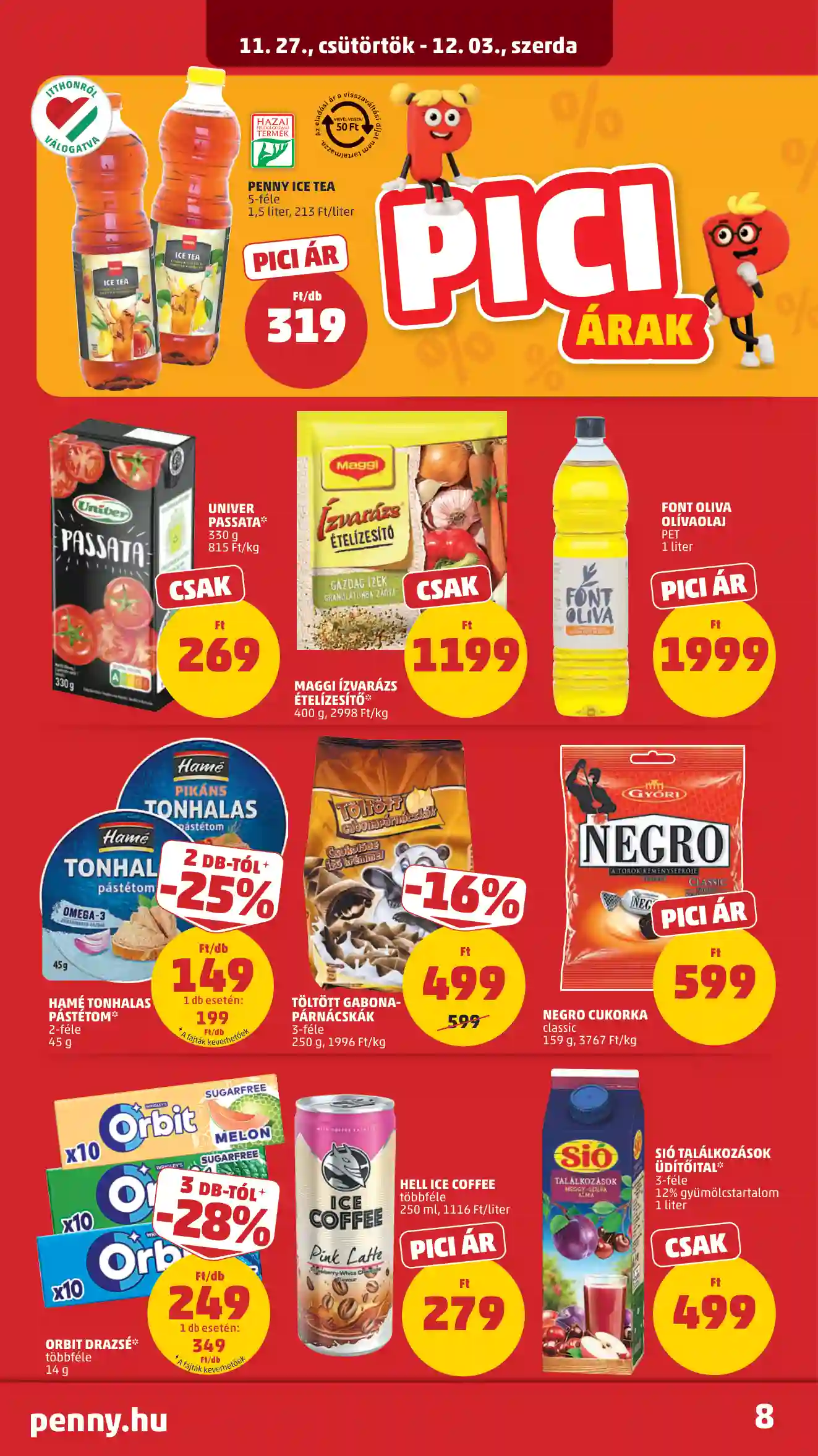 Penny akciós újság 48. hét (4 oldal)
