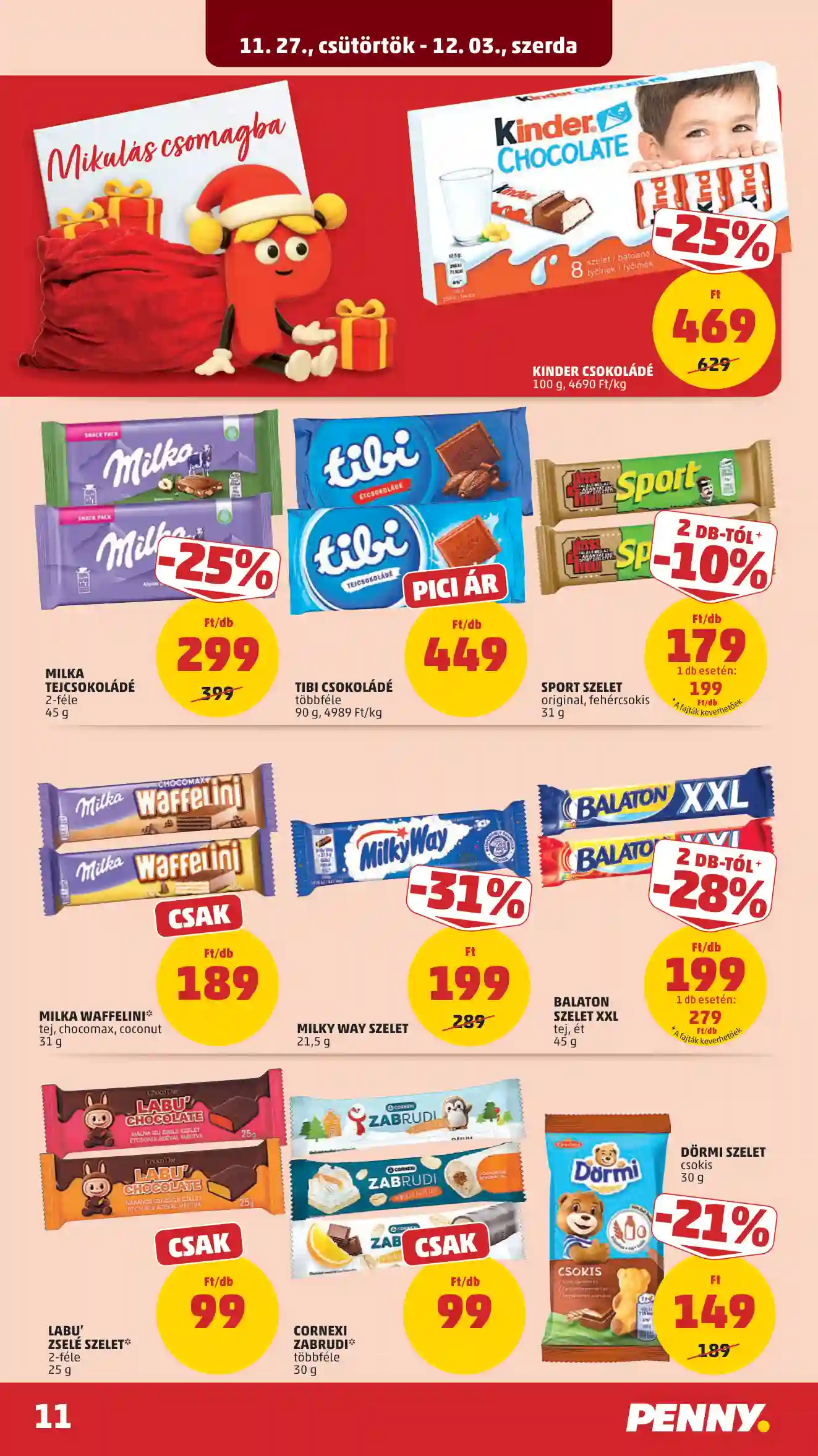 Penny akciós újság 48. hét (7 oldal)