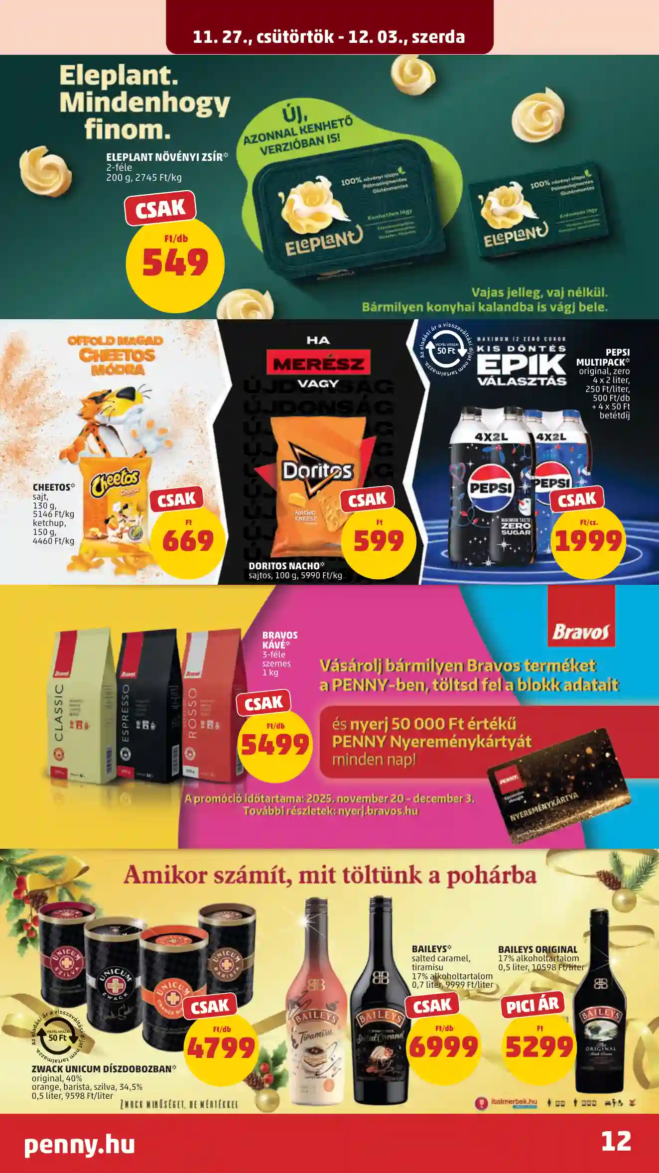 Penny akciós újság 48. hét (8 oldal)