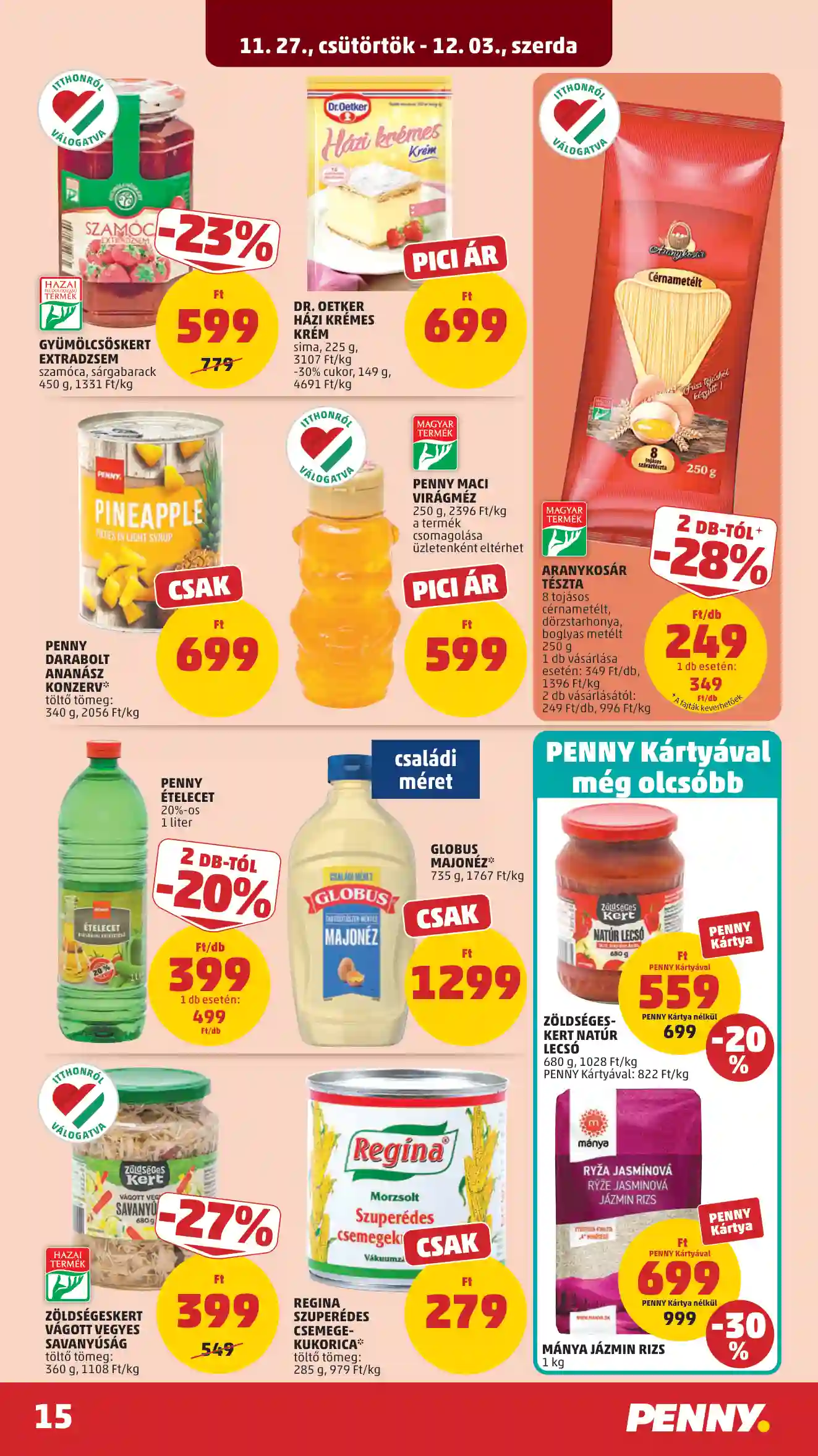Penny akciós újság 48. hét (11 oldal)